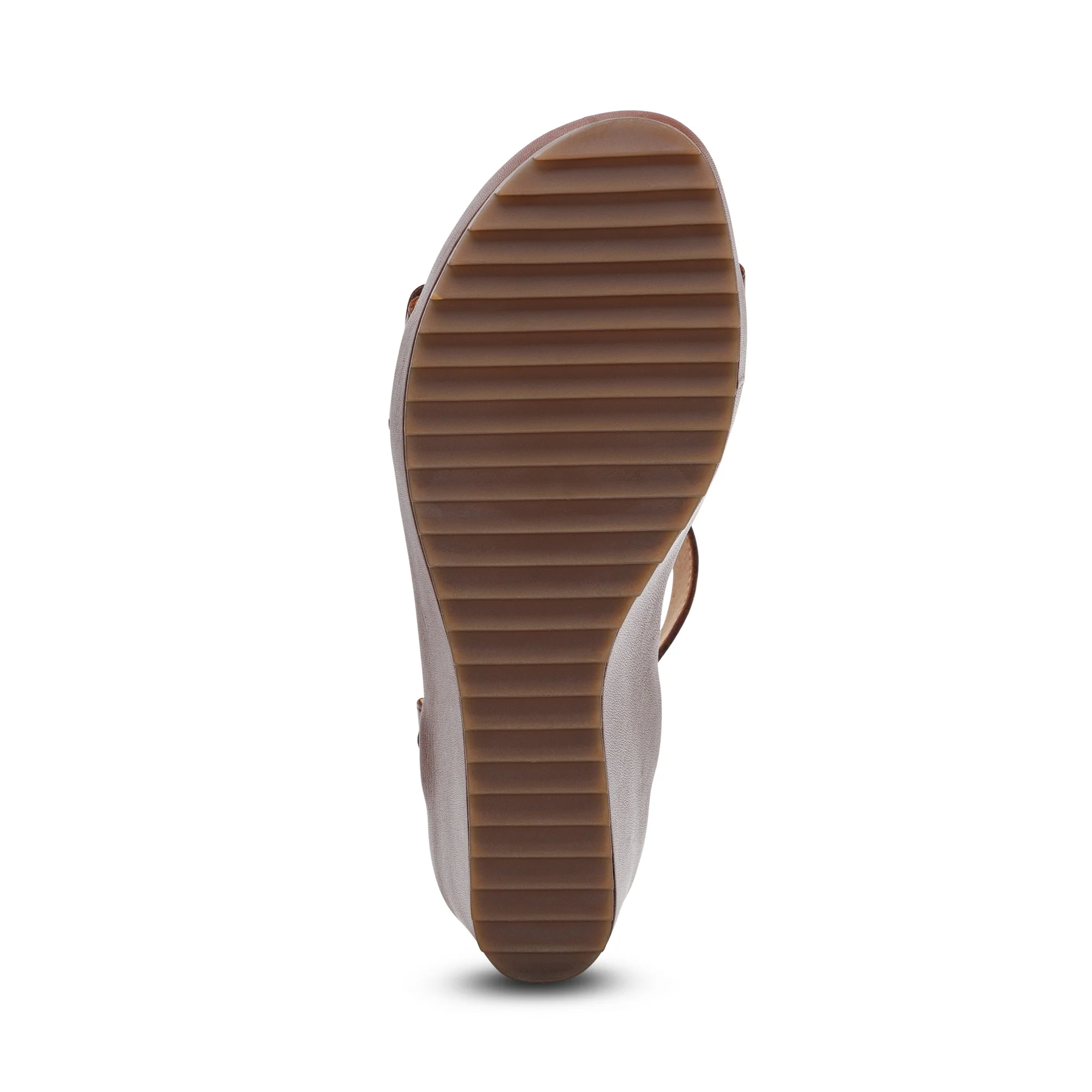 Andrea Quarter Strap Wedge - Walnut - Image 6