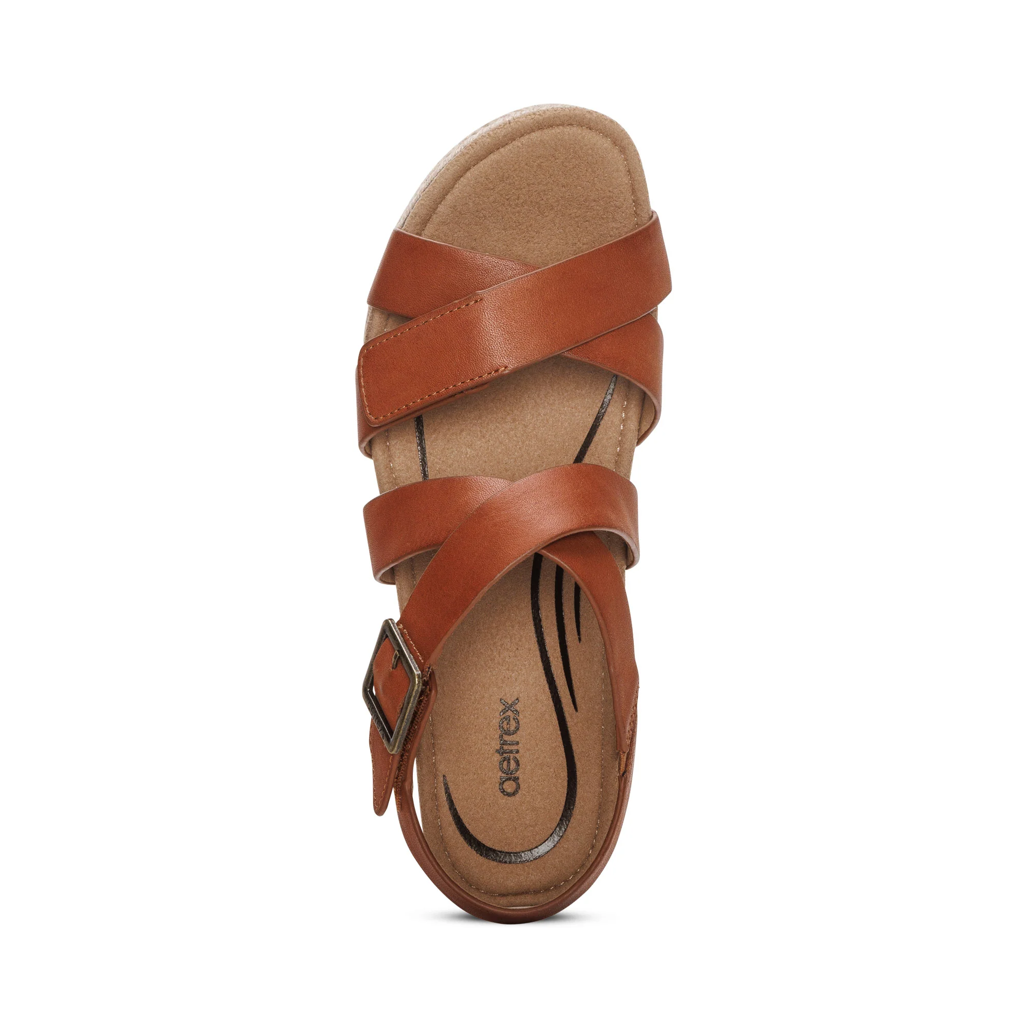 Anna Arch Support Wedge - Cognac - Image 5