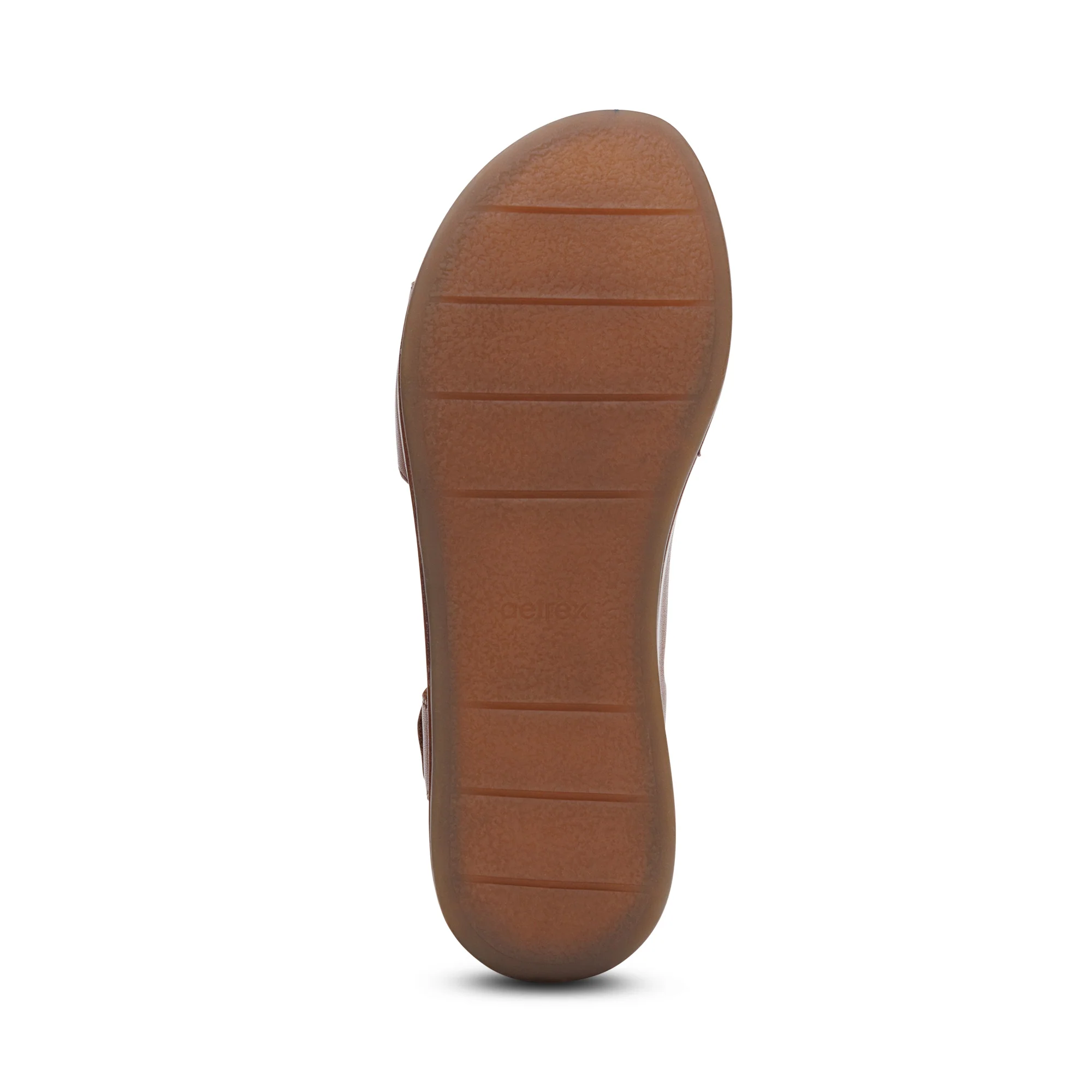 Ariel Adjustable Quarter Strap Wedge - Dark Brown - Image 6