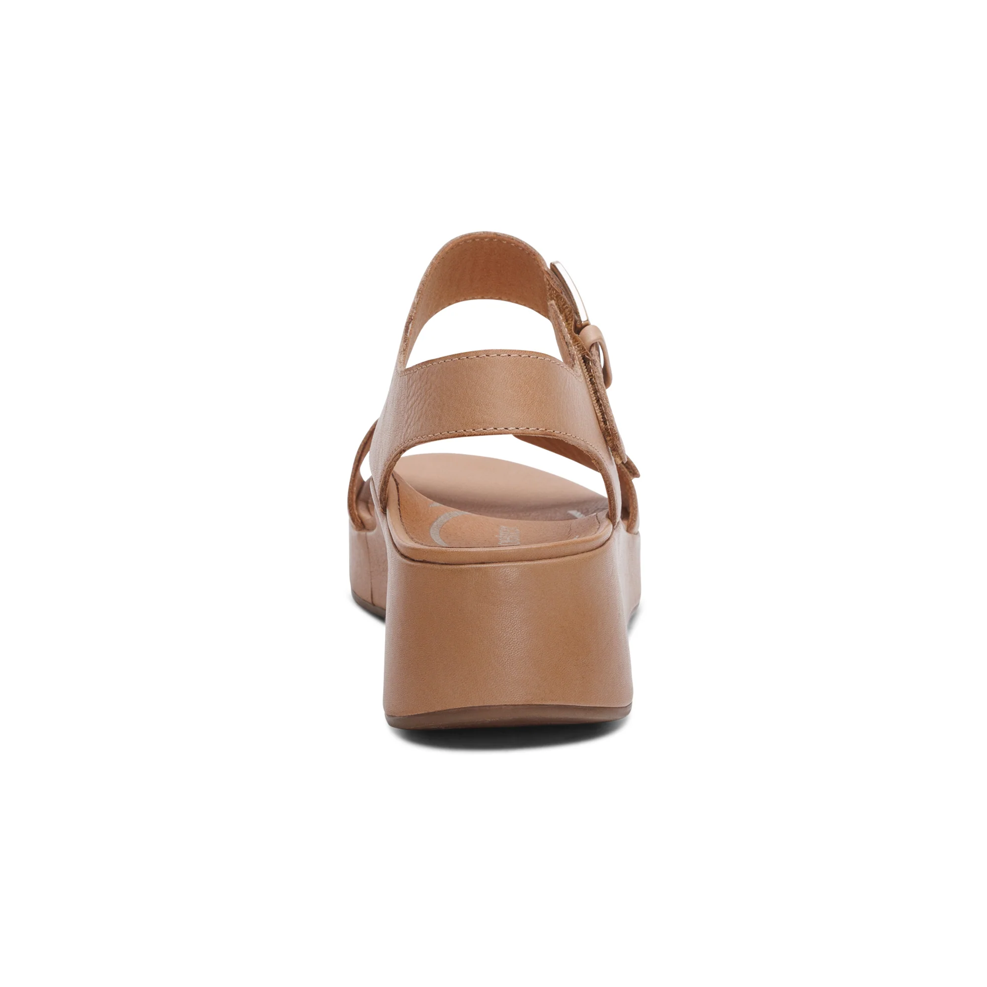 Ariel Adjustable Quarter Strap Wedge - Sand - Image 3