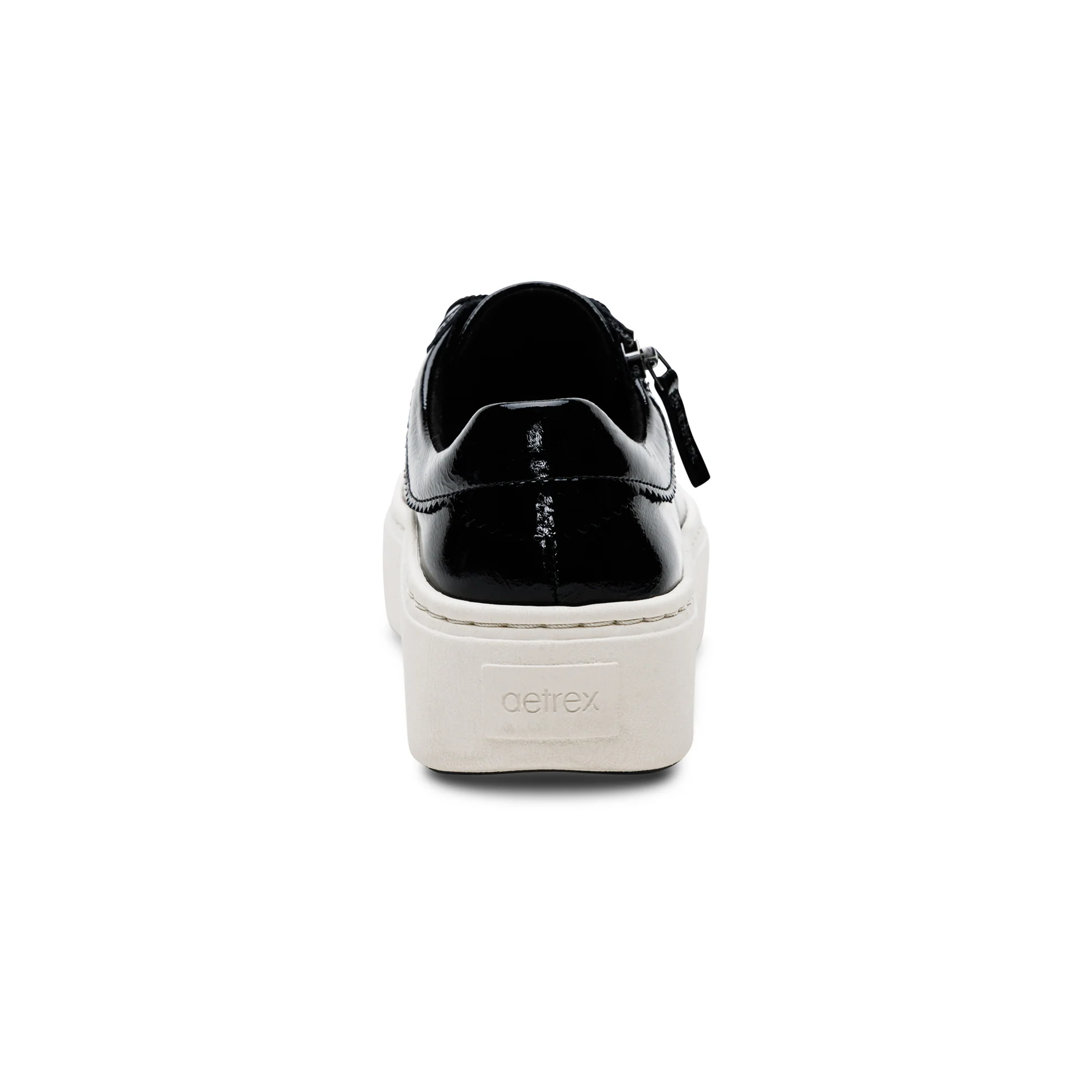 Aubrey Arch Support Platform Sneaker - Black Patent - Image 3
