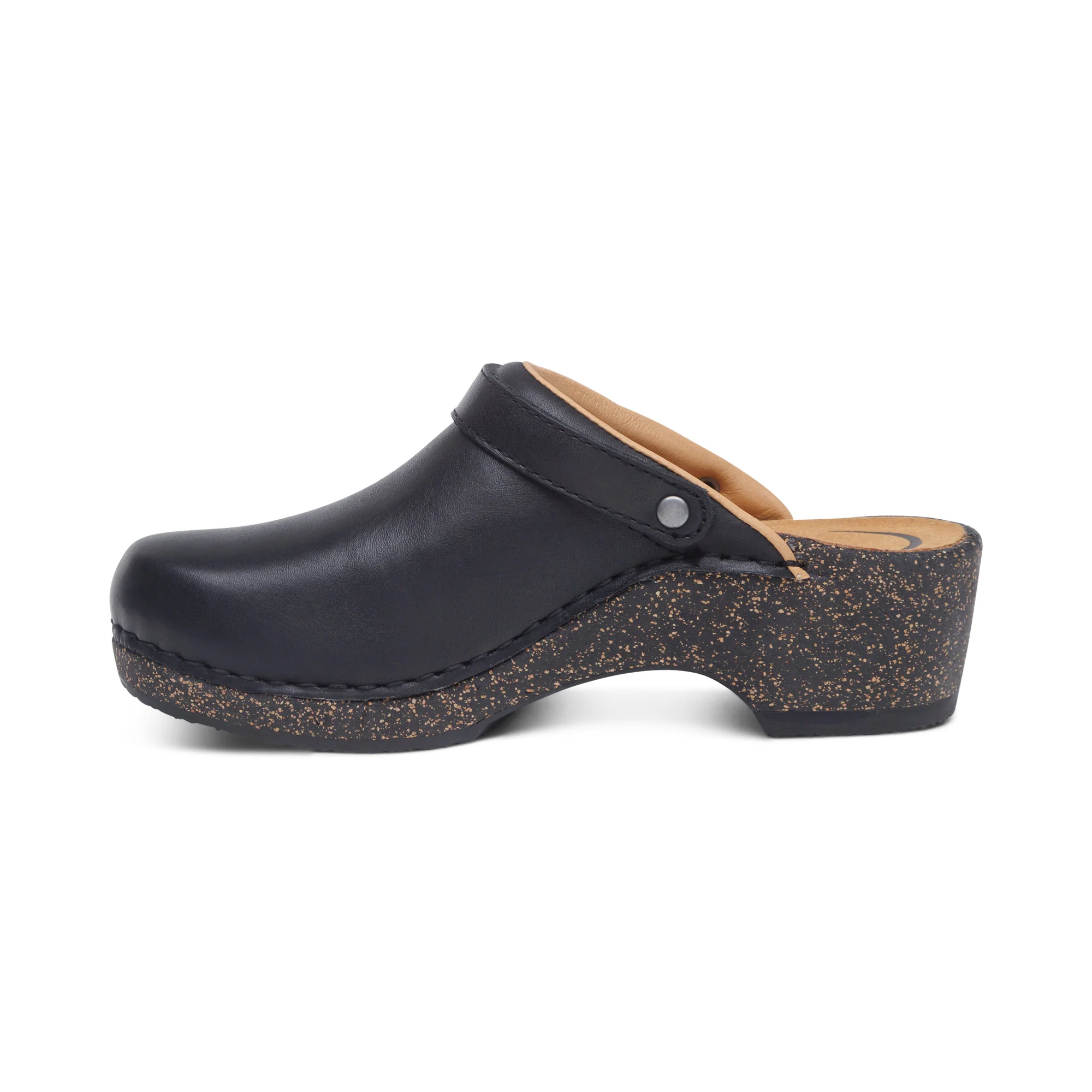 Beckie Cork Clog - Black - Image 4