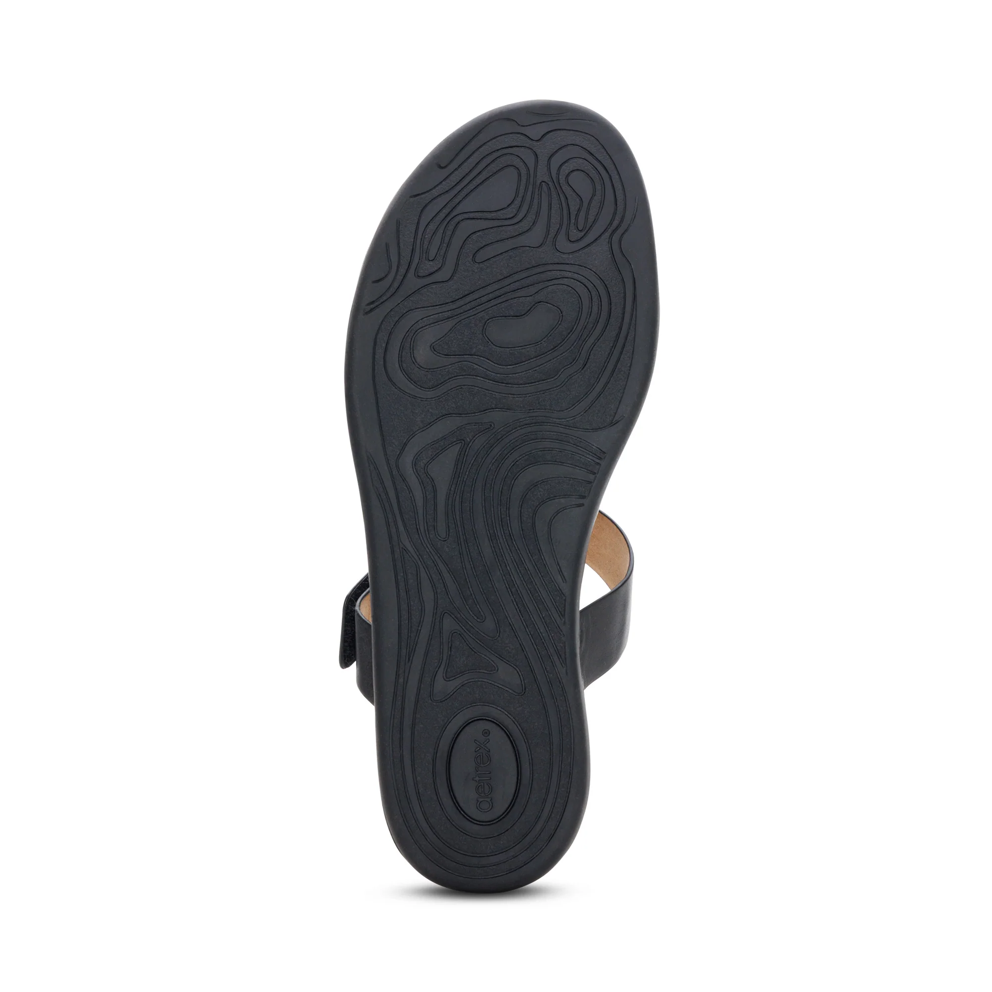 Blaire Adjustable Slide Sandal - Black - Image 6