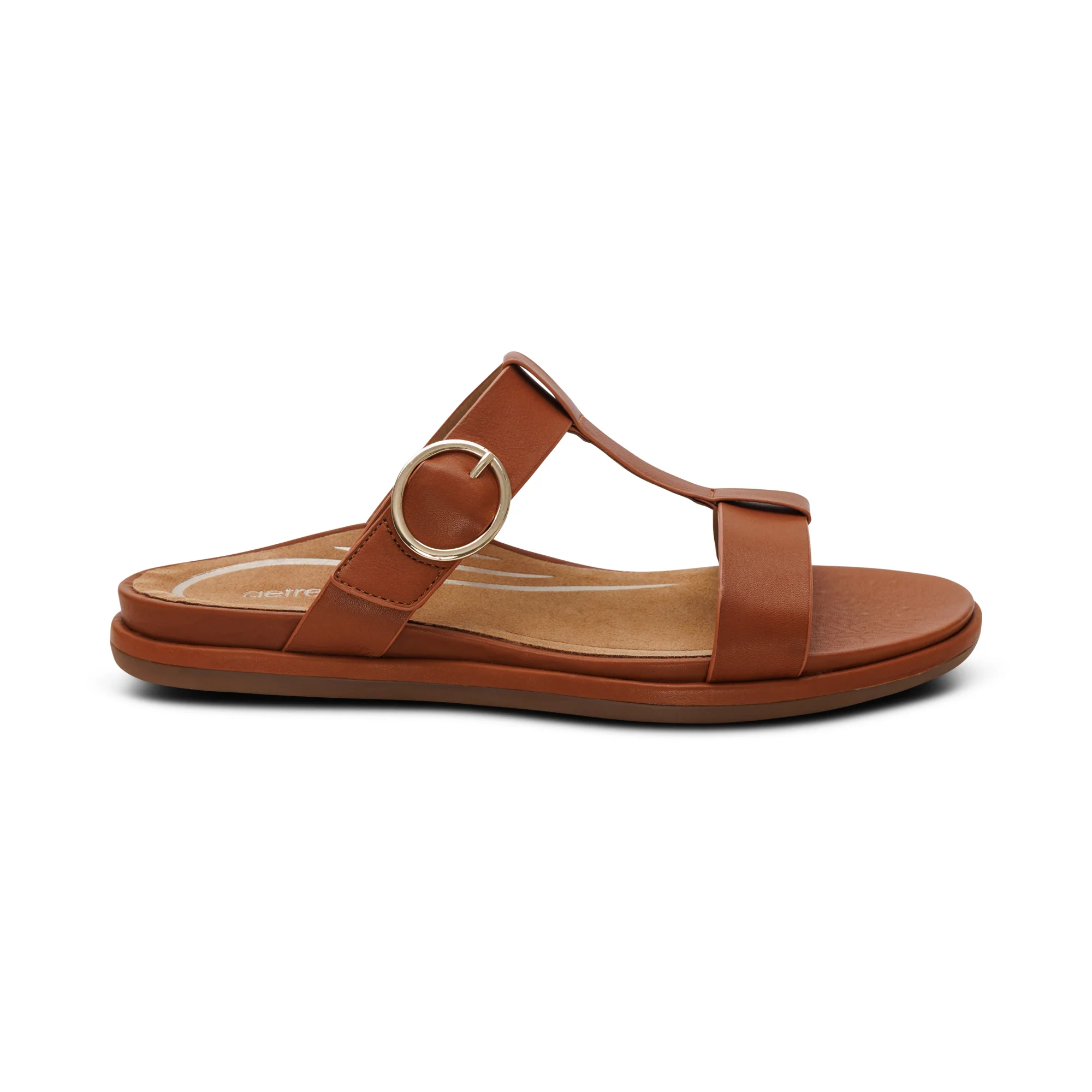 Blaire Adjustable Slide Sandal - Ginger - Image 2
