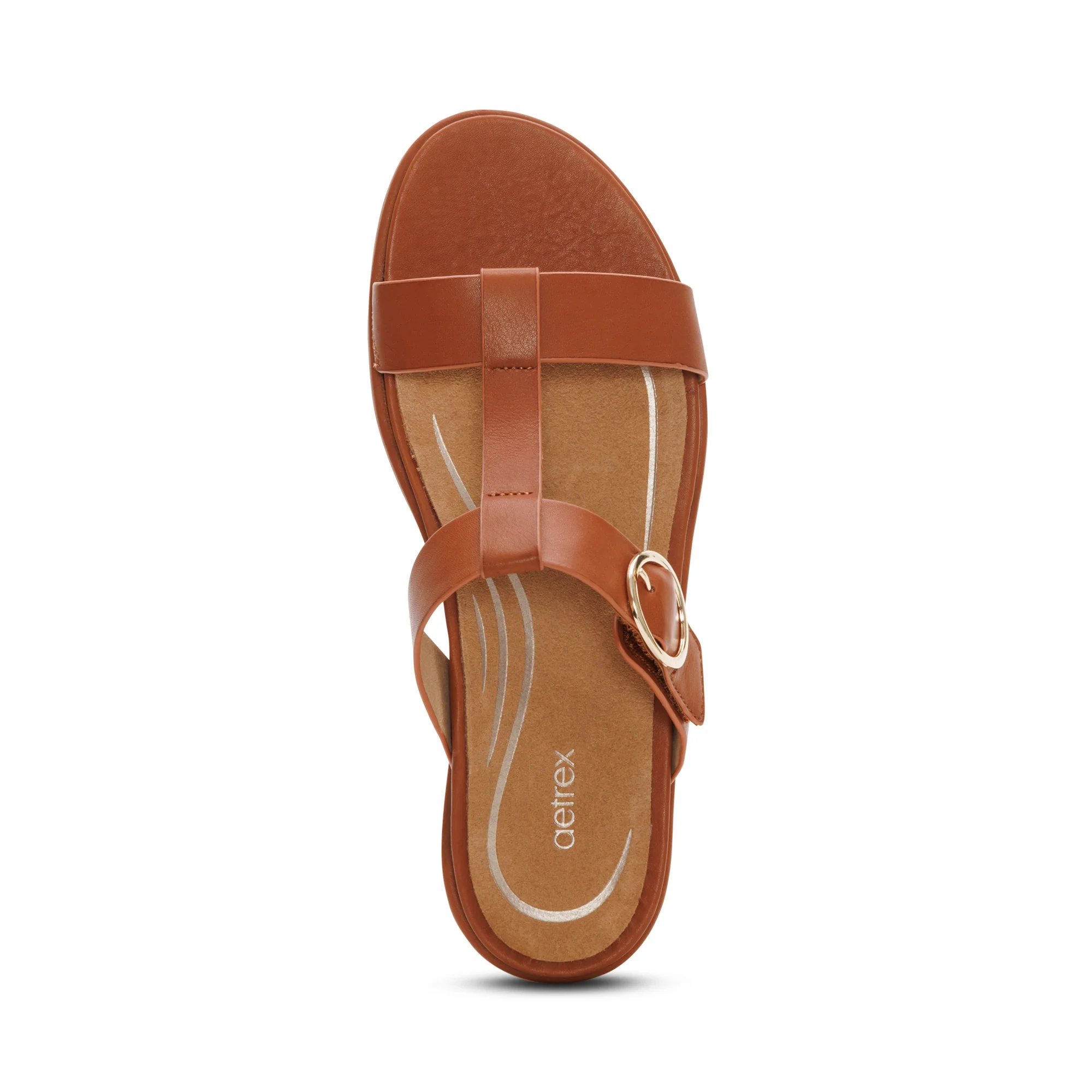 Blaire Adjustable Slide Sandal - Ginger - Image 5