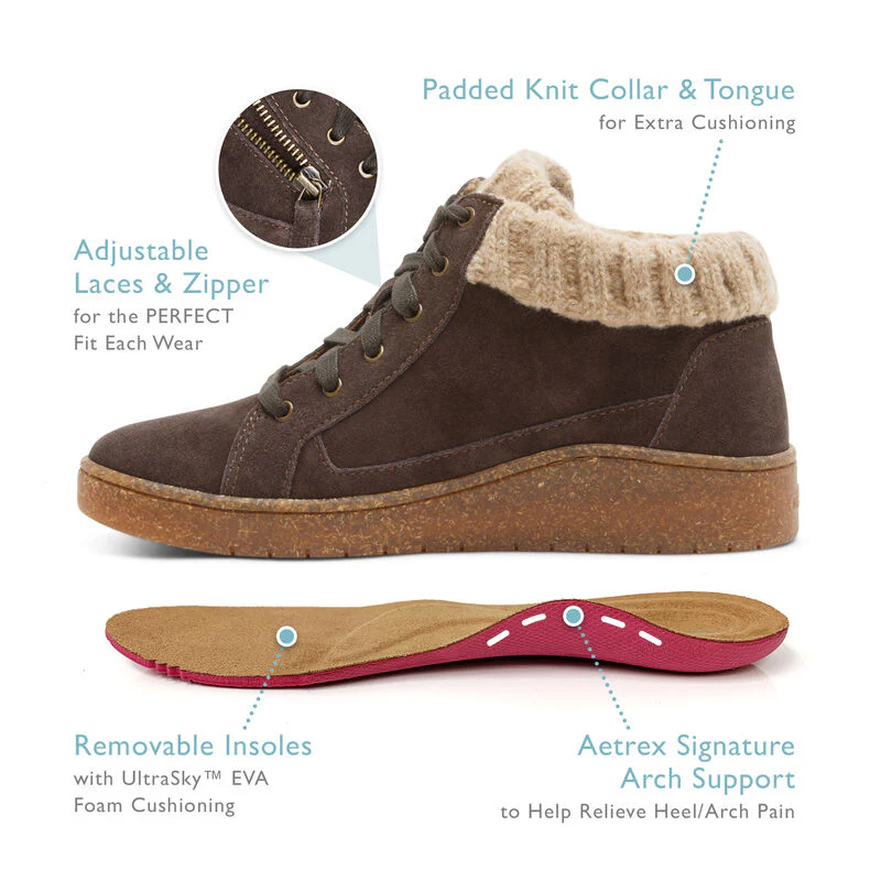 Bonnie Arch Support Sneaker - Taupe - Image 6
