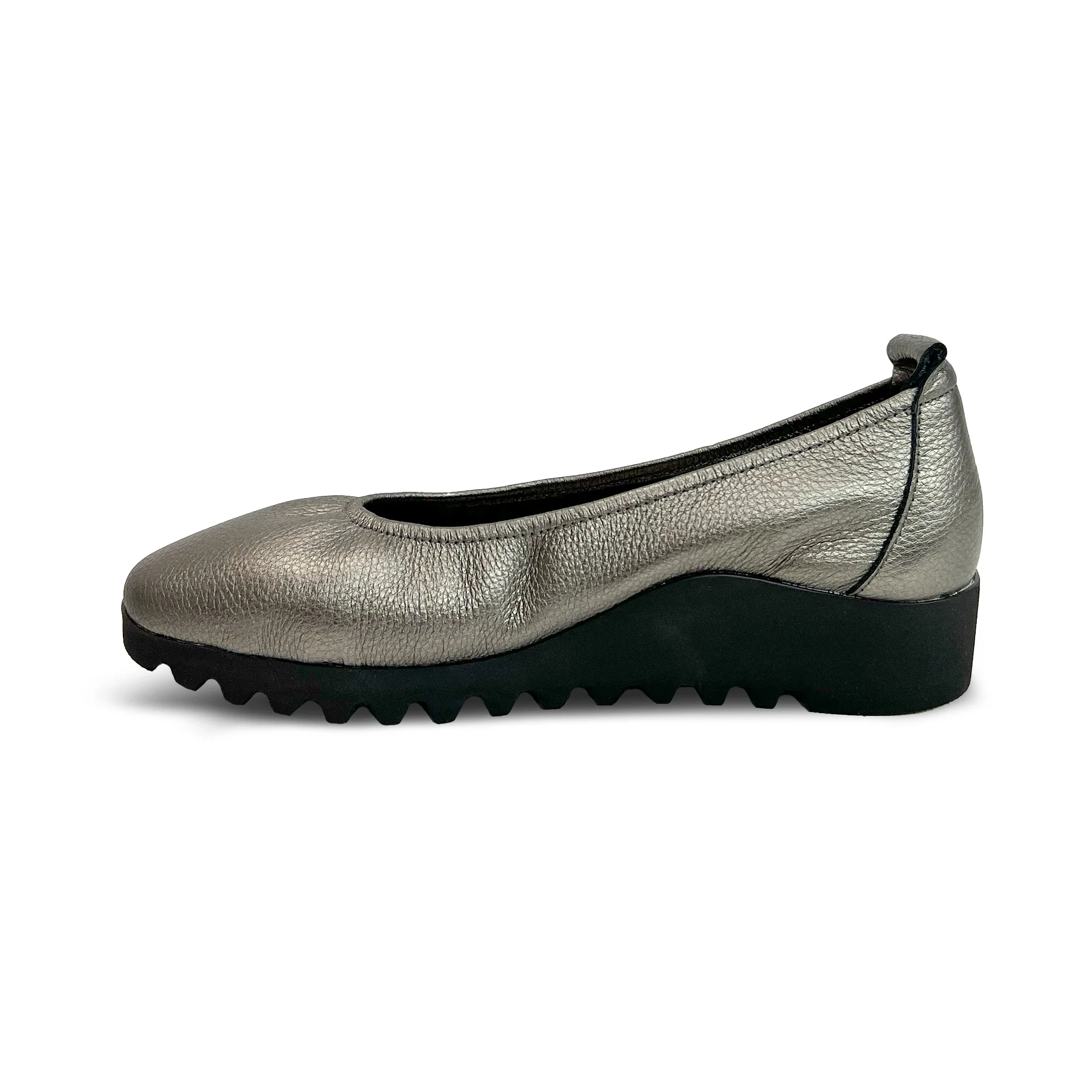 Brianna Ballet Flat - Pewter - Image 4