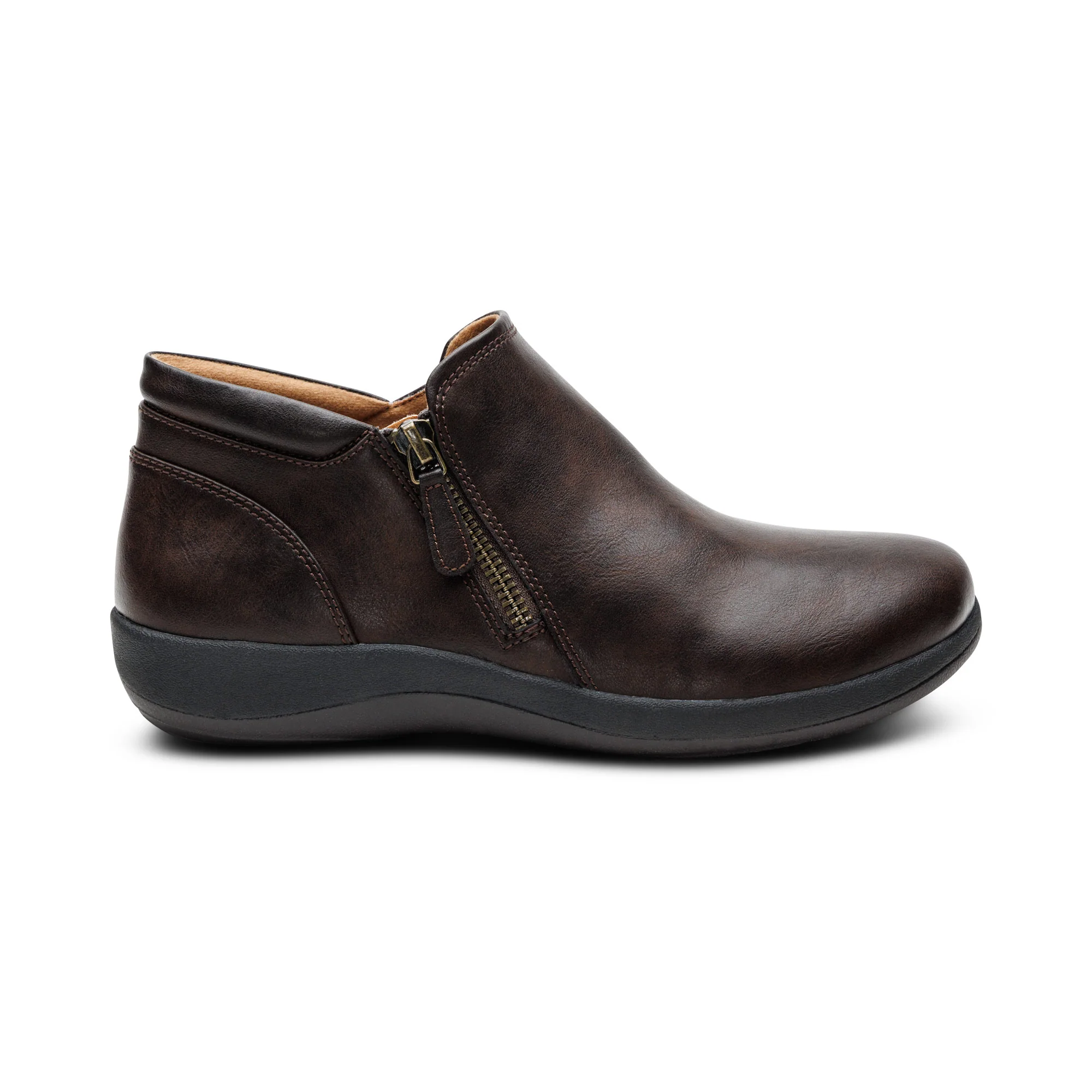 Bridget Ankle Boot - Dark Brown - Image 2