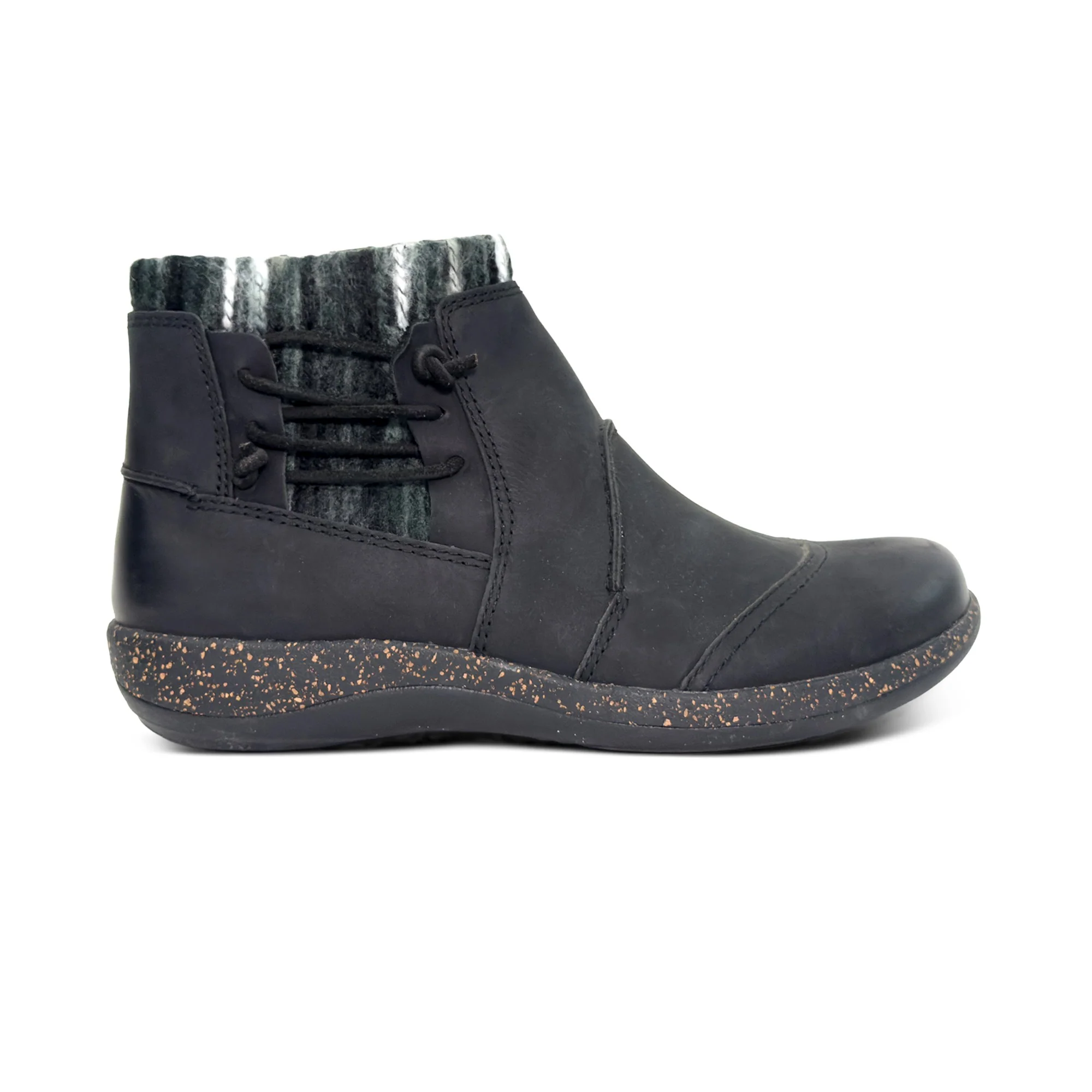 Cammie Arch Support Sweater Boot - Black - Image 2