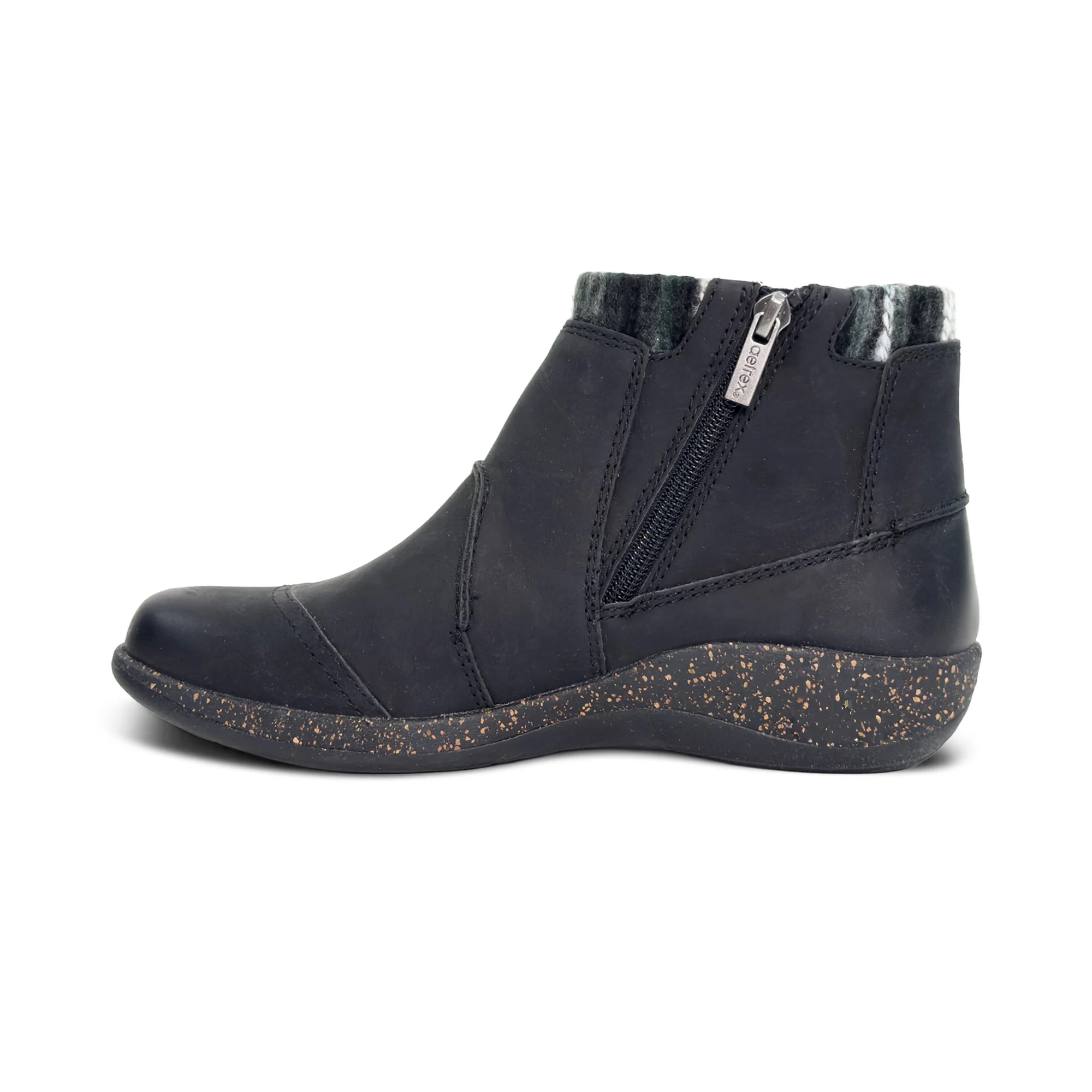 Cammie Arch Support Sweater Boot - Black - Image 4