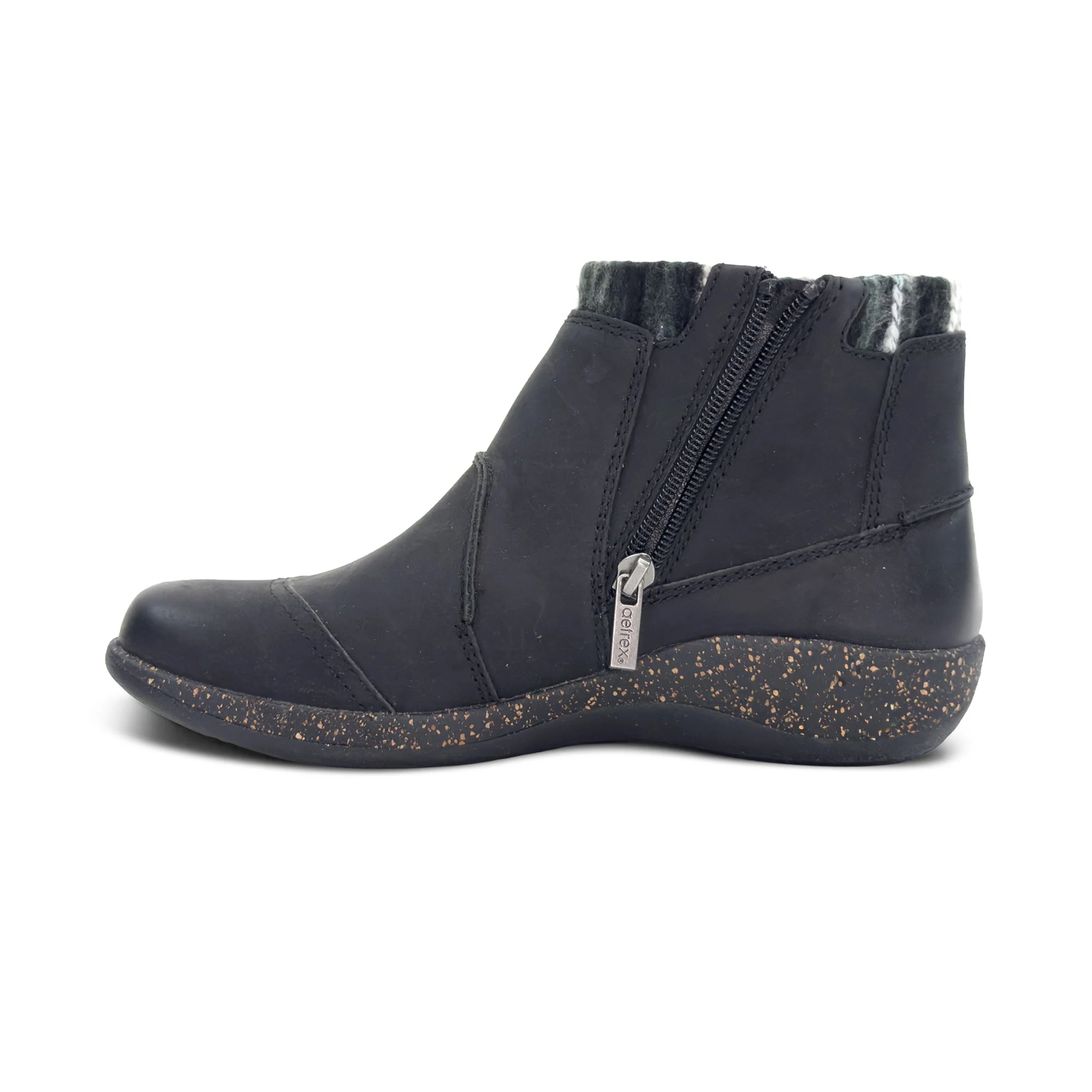 Cammie Arch Support Sweater Boot - Black - Image 7