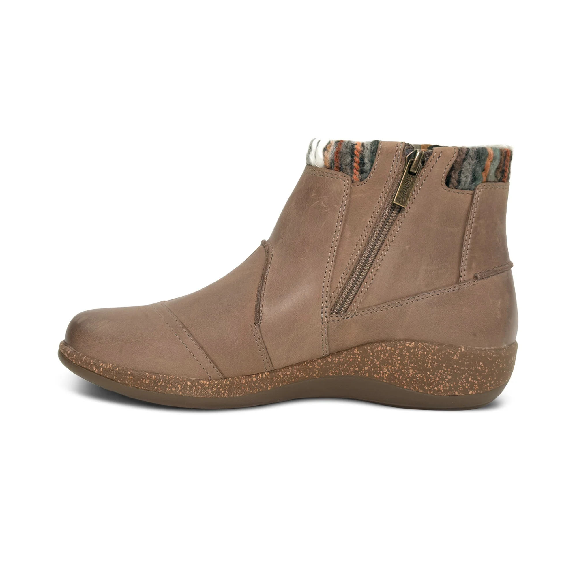 Cammie Arch Support Sweater Boot - Cognac - Image 4