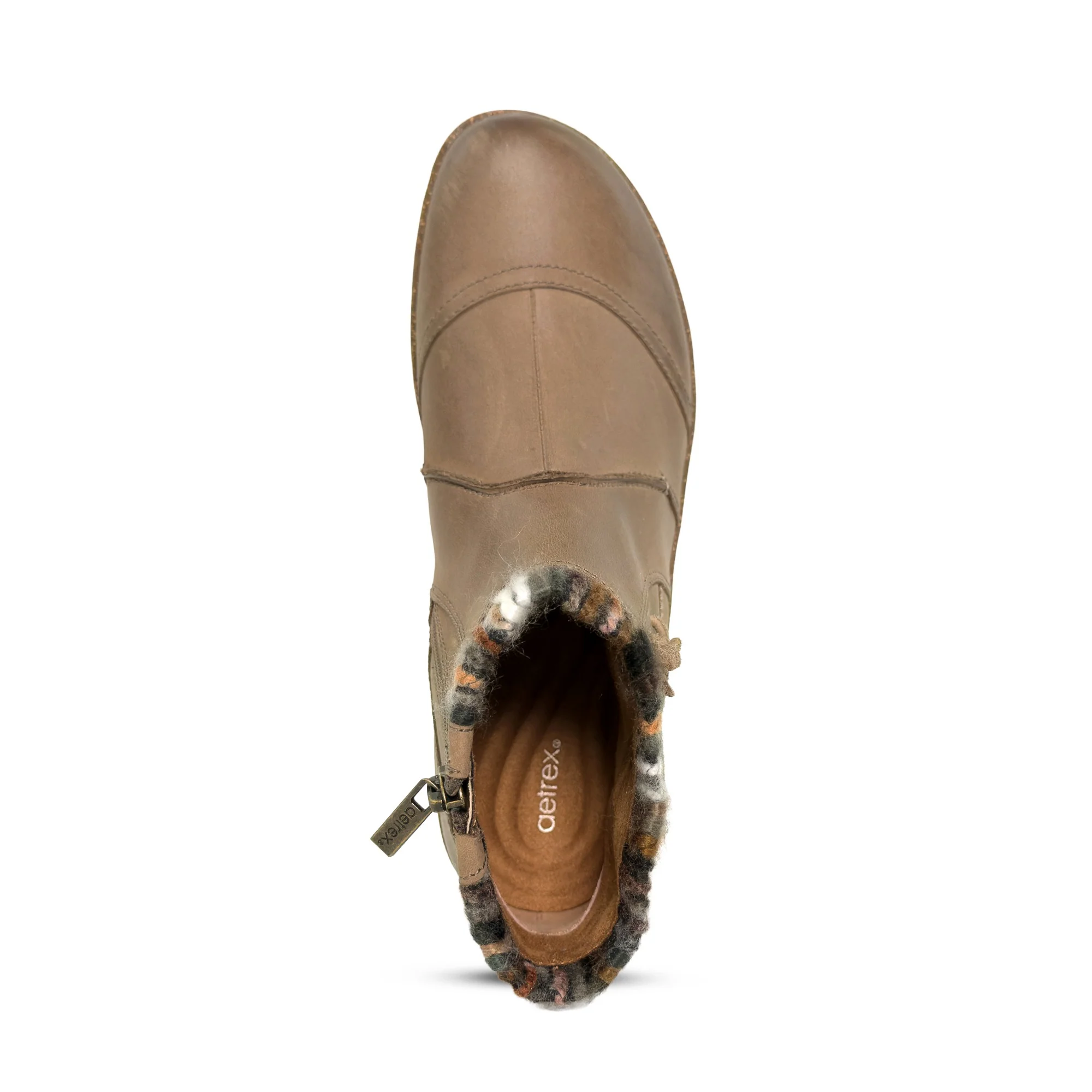 Cammie Arch Support Sweater Boot - Cognac - Image 5