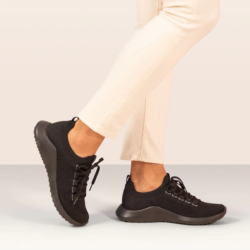 Carly Arch Support Sneaker - Black/Black - Image 7