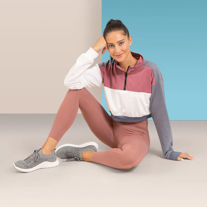 Carly Arch Support Sneaker - Grey - Image 8