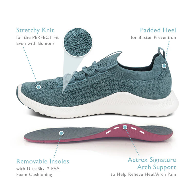 Carly Arch Support Sneaker - Navy - Image 7