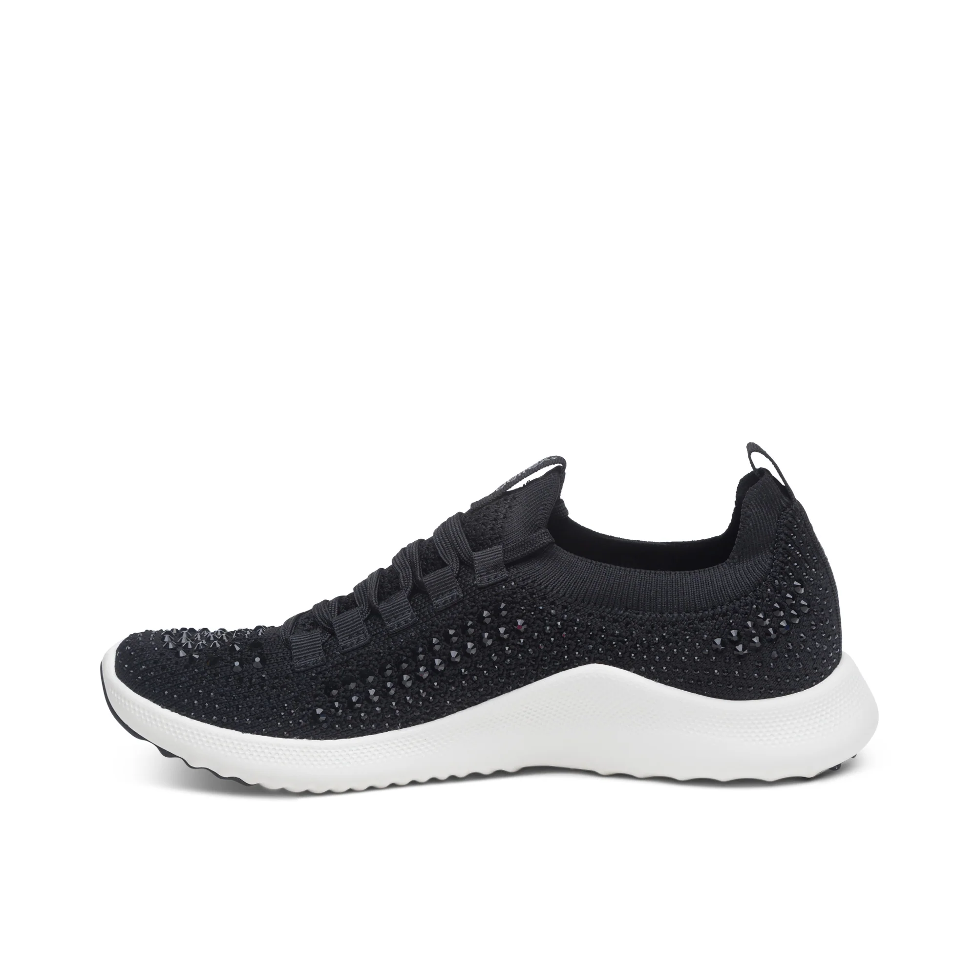 Carly Arch Support Sneaker - Black Sparkle - Image 4
