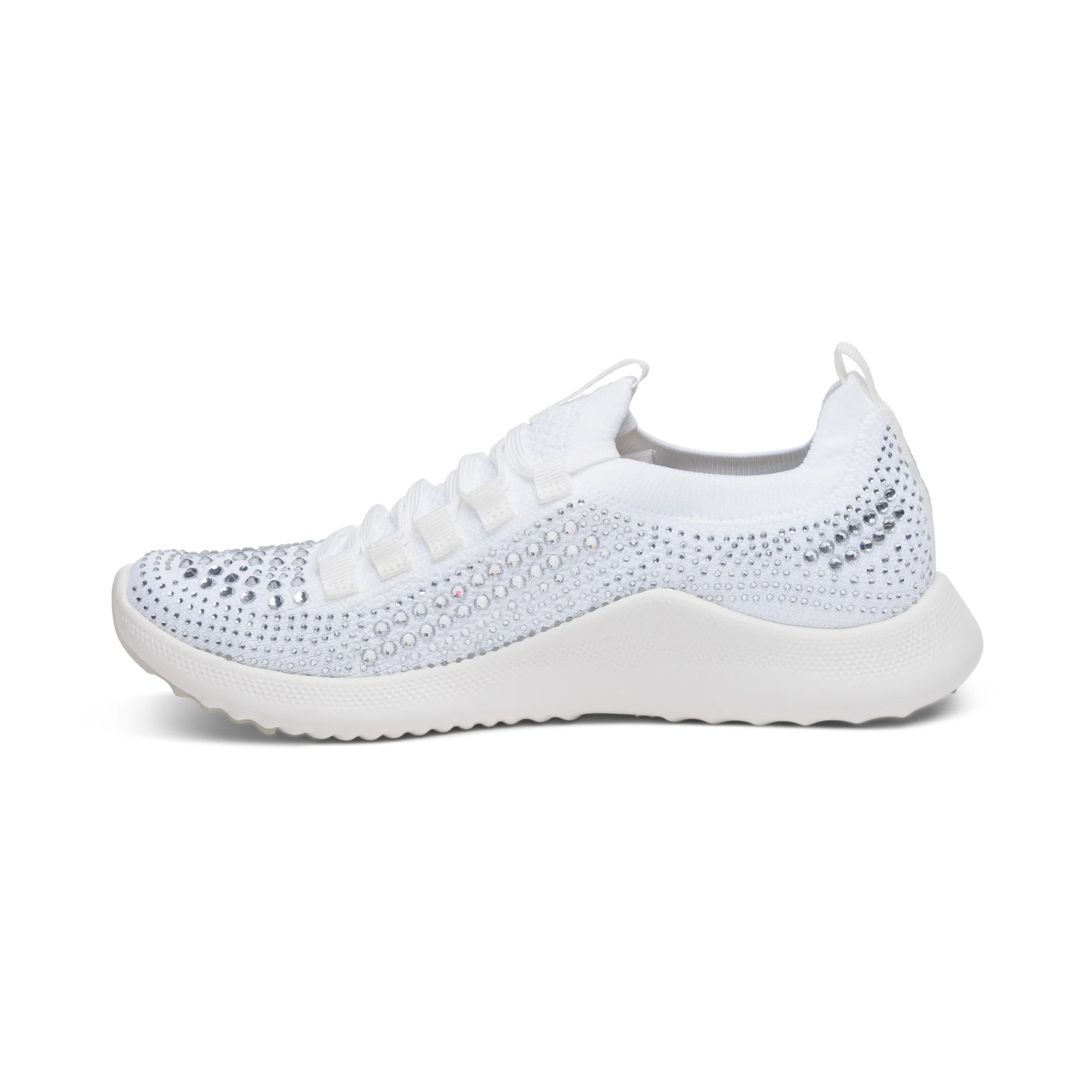 Carly Arch Support Sneaker - White Sparkle - Image 4