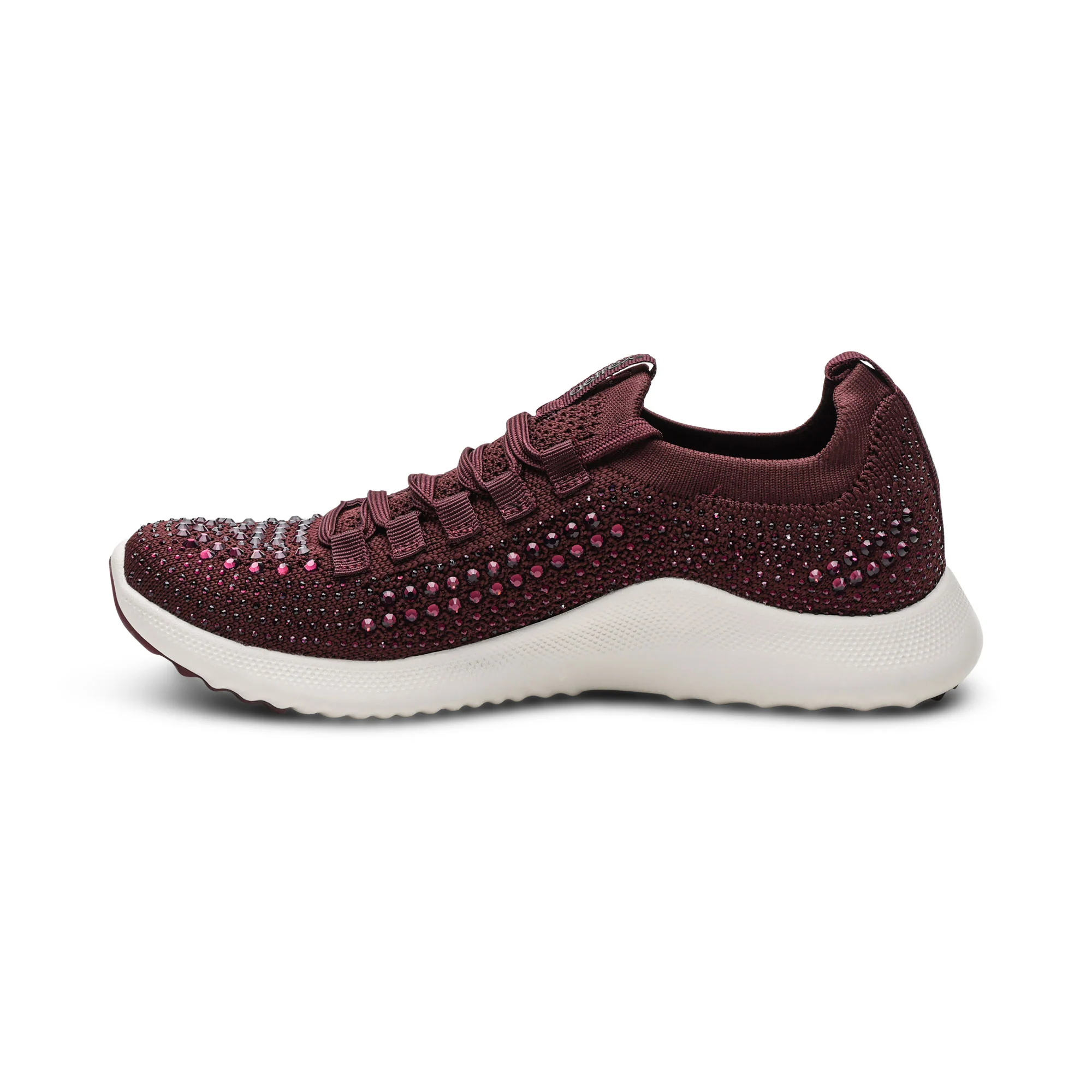 Carly Arch Support Sneaker - Wine Sparkle - Image 3