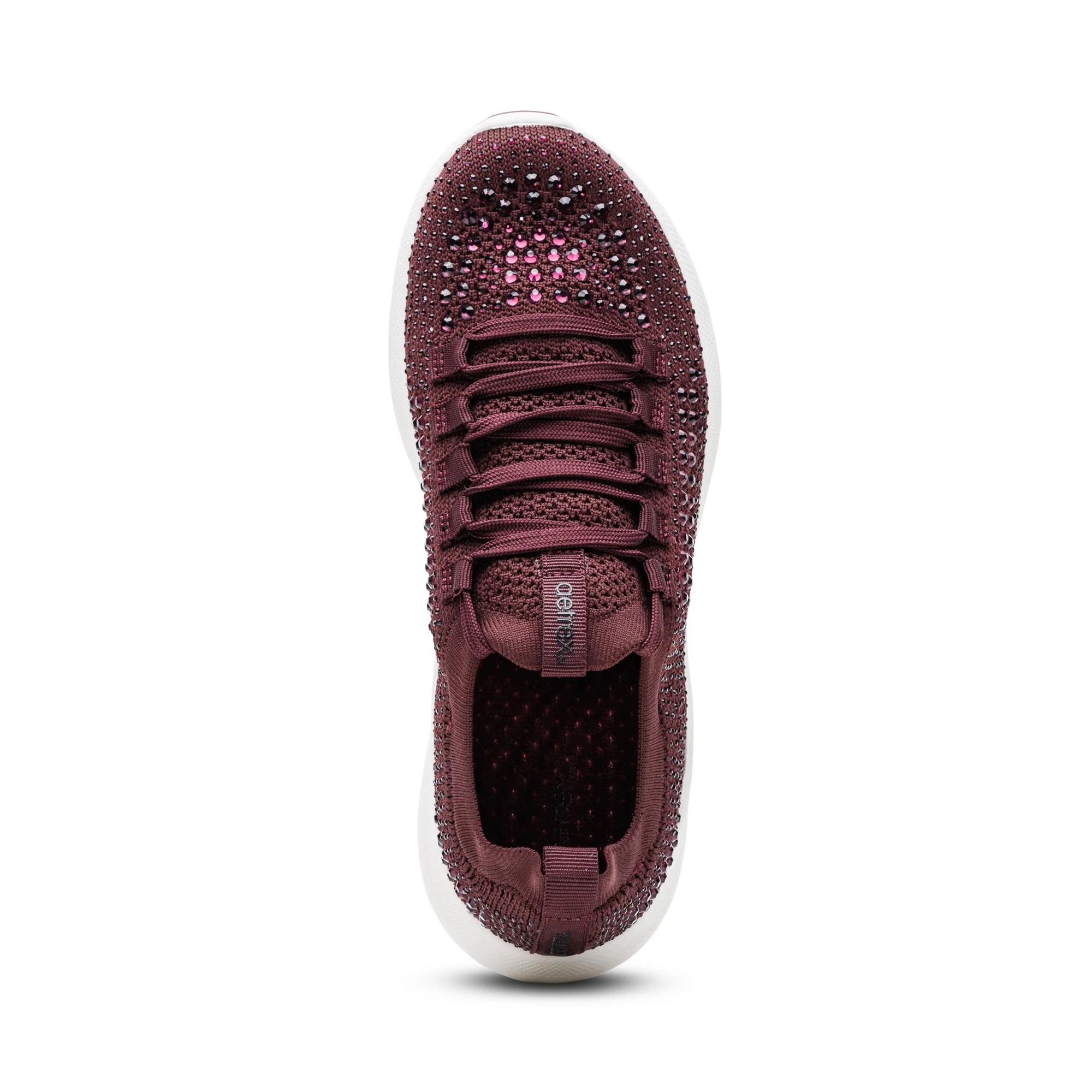 Carly Arch Support Sneaker - Wine Sparkle - Image 4