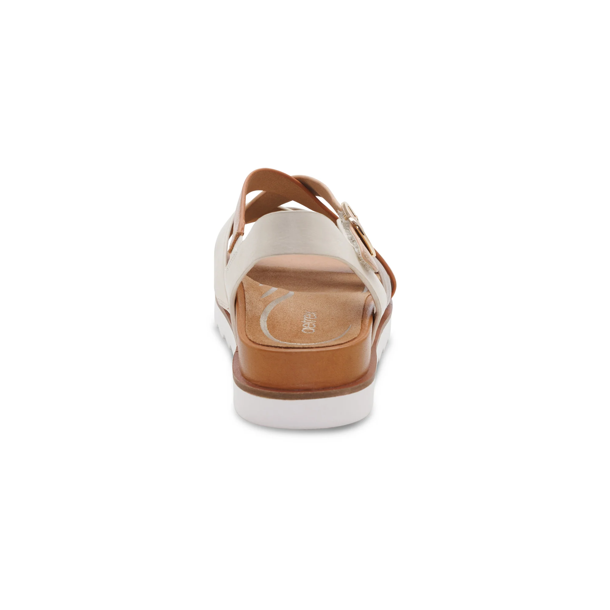 Carmen Cross Band Adjustable Sandal - Champagne Multi - Image 3