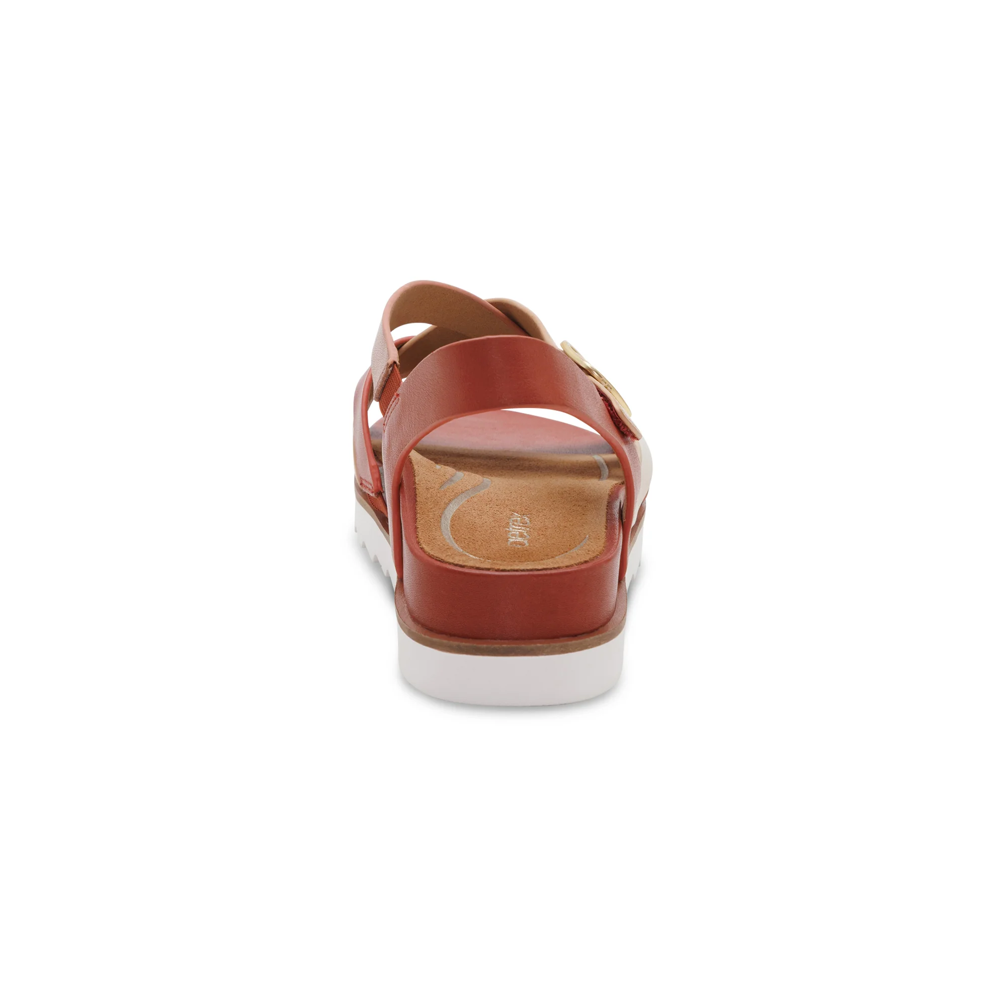 Carmen Cross Band Adjustable Sandal - Terracotta Multi - Image 3