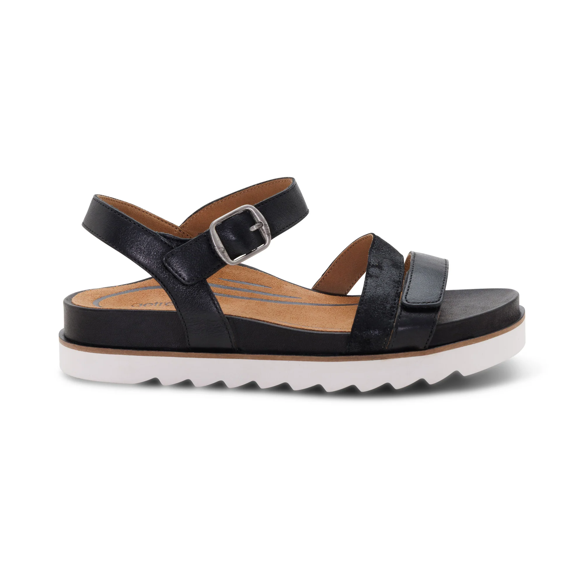 Cass Arch Support Sandal - Black - Image 2