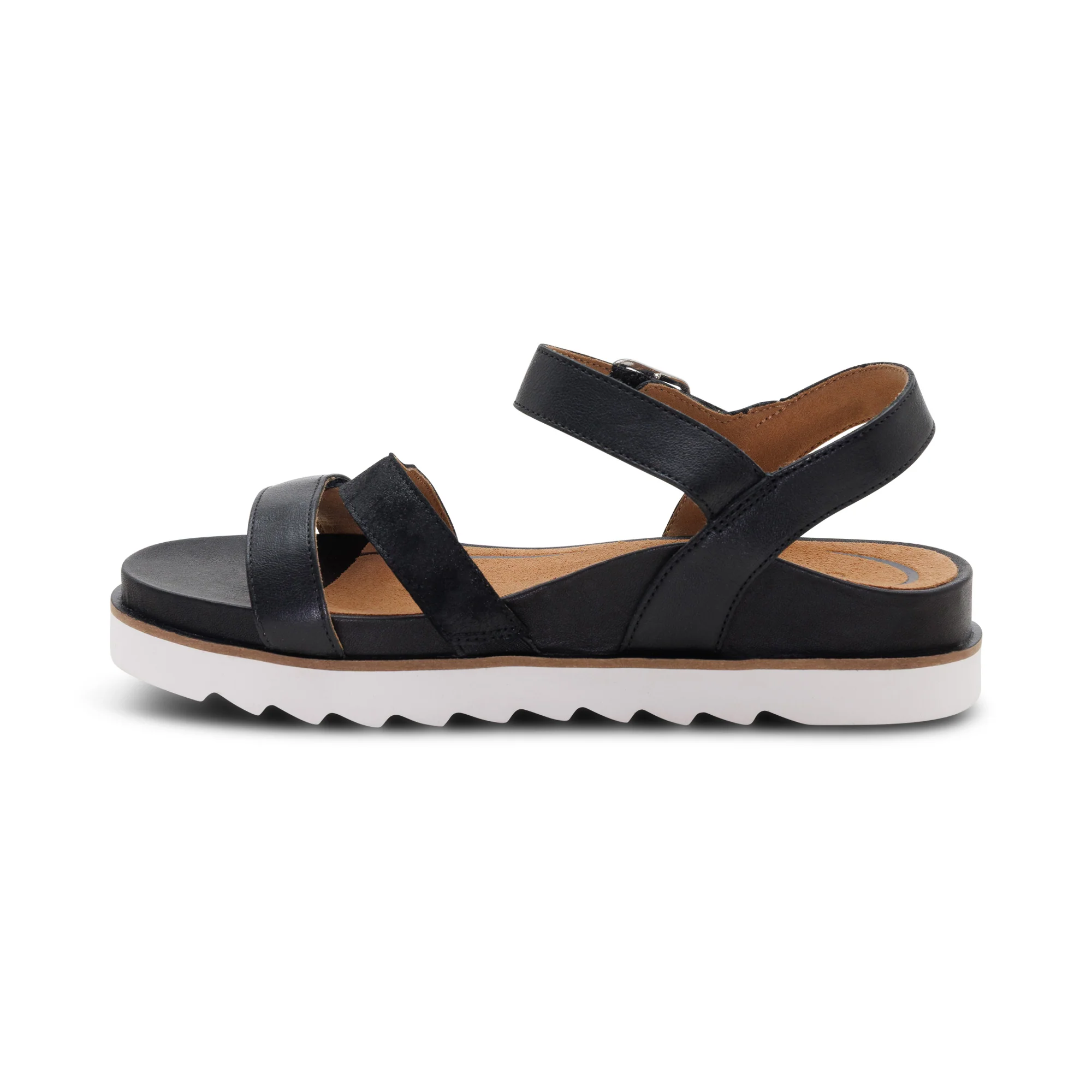 Cass Arch Support Sandal - Black - Image 4