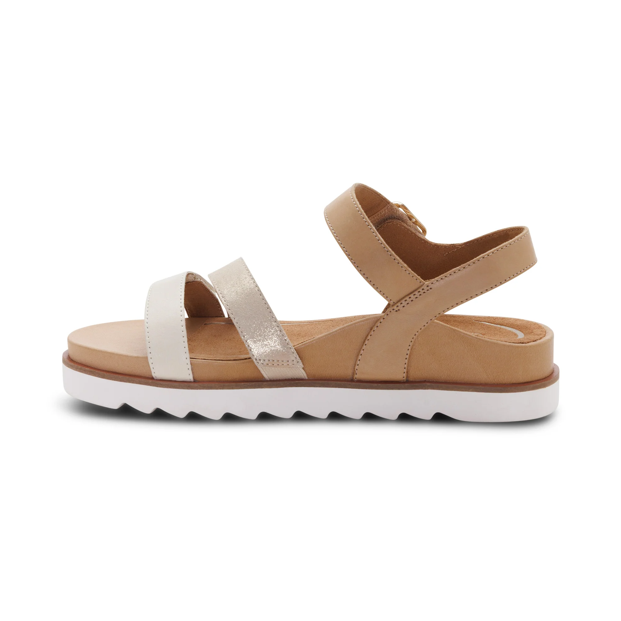 Cass Arch Support Sandal - Champagne Multi - Image 4