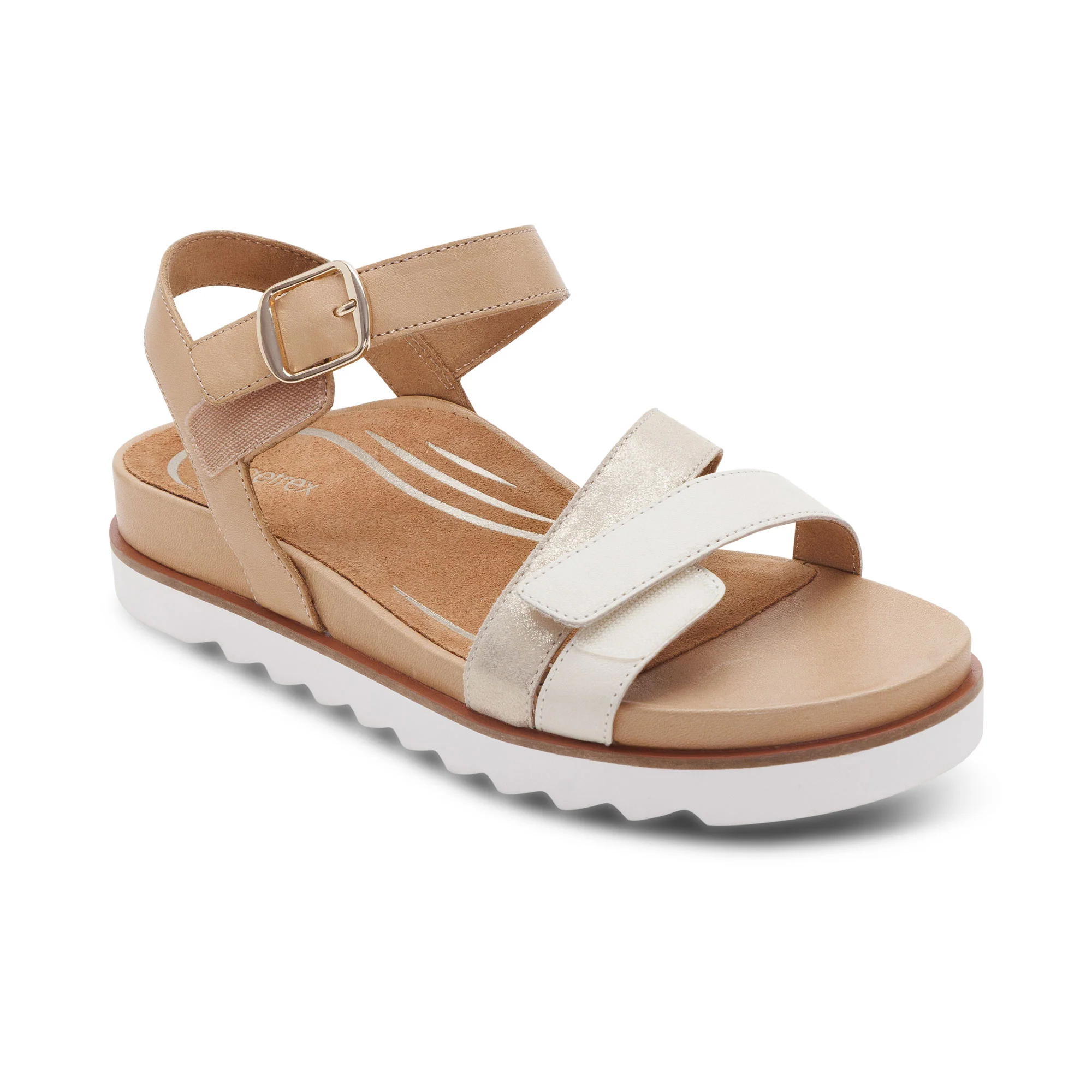 Cass Arch Support Sandal - Champagne Multi - Image 7