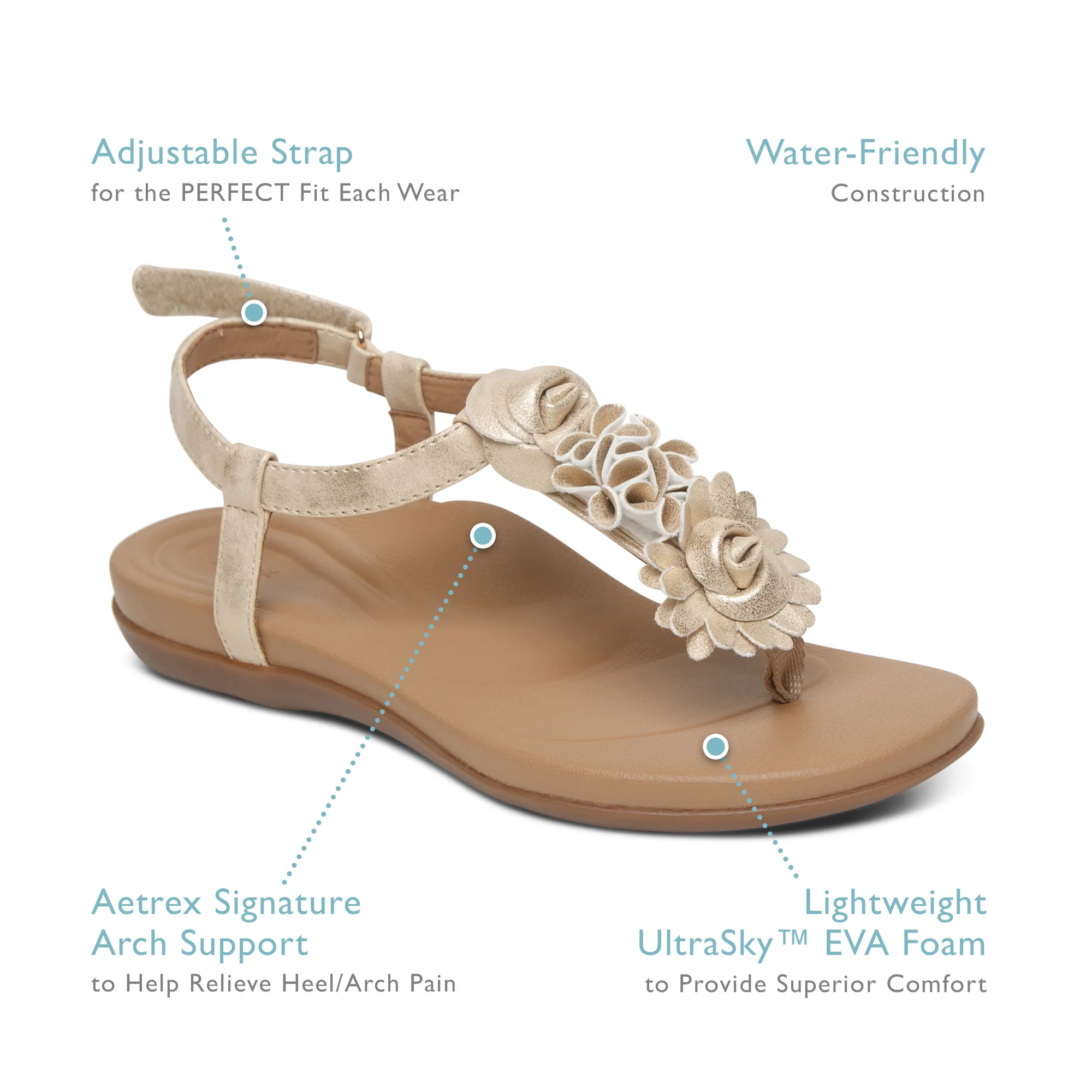 Charli Thong Sandal - Red - Image 7