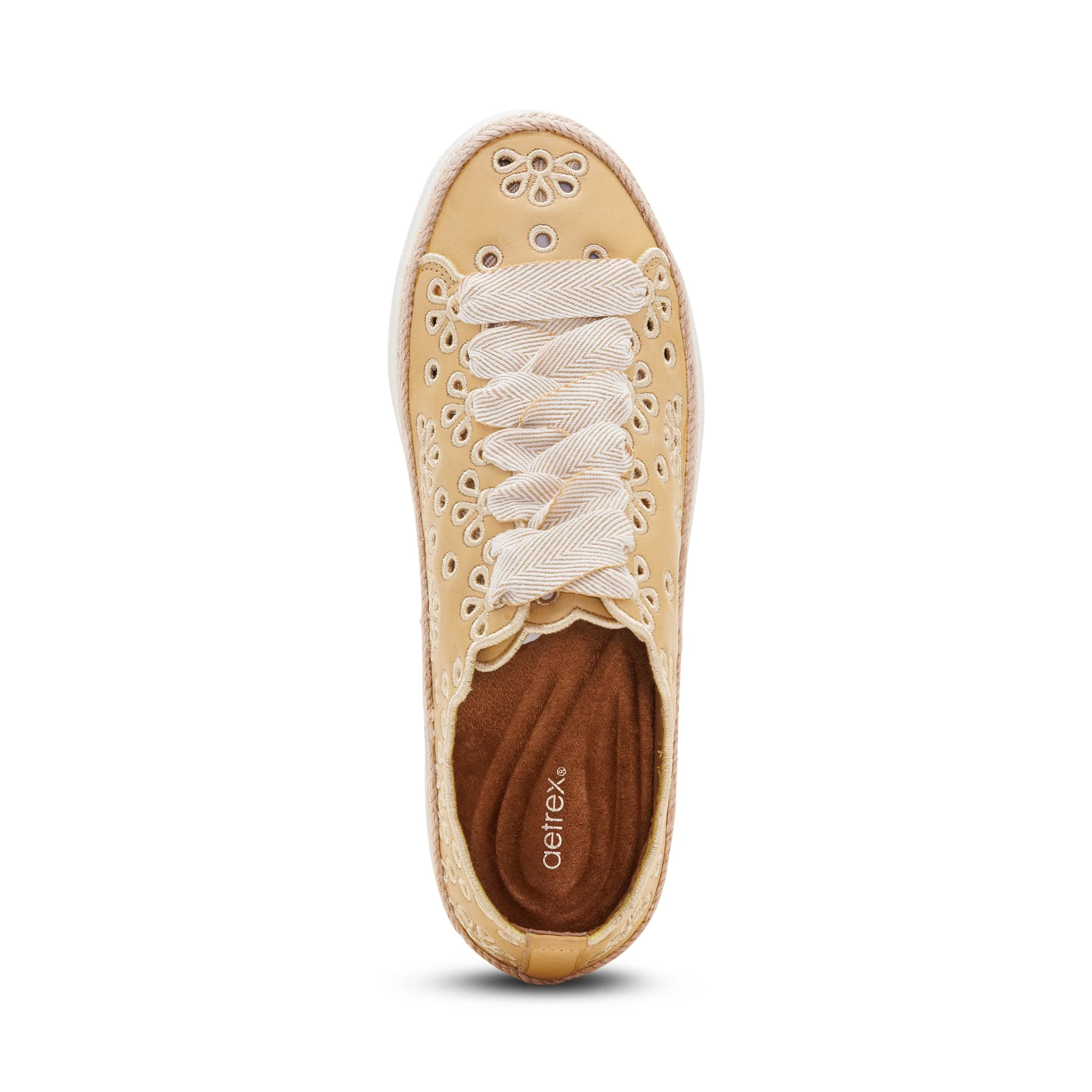 Charlotte Lace-Up Sneaker - Butter - Image 5