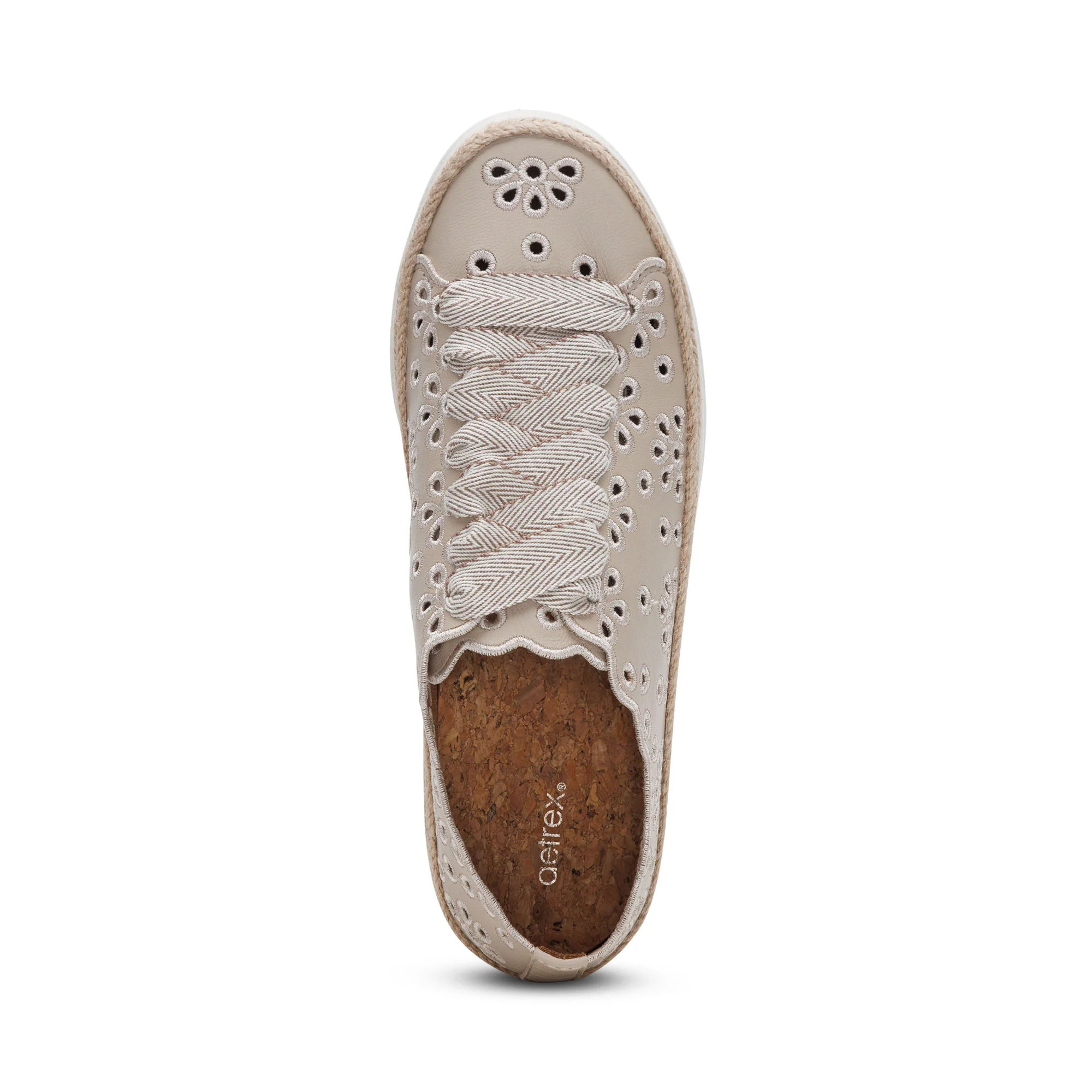 Charlotte Lace-Up Sneaker - Tan - Image 5