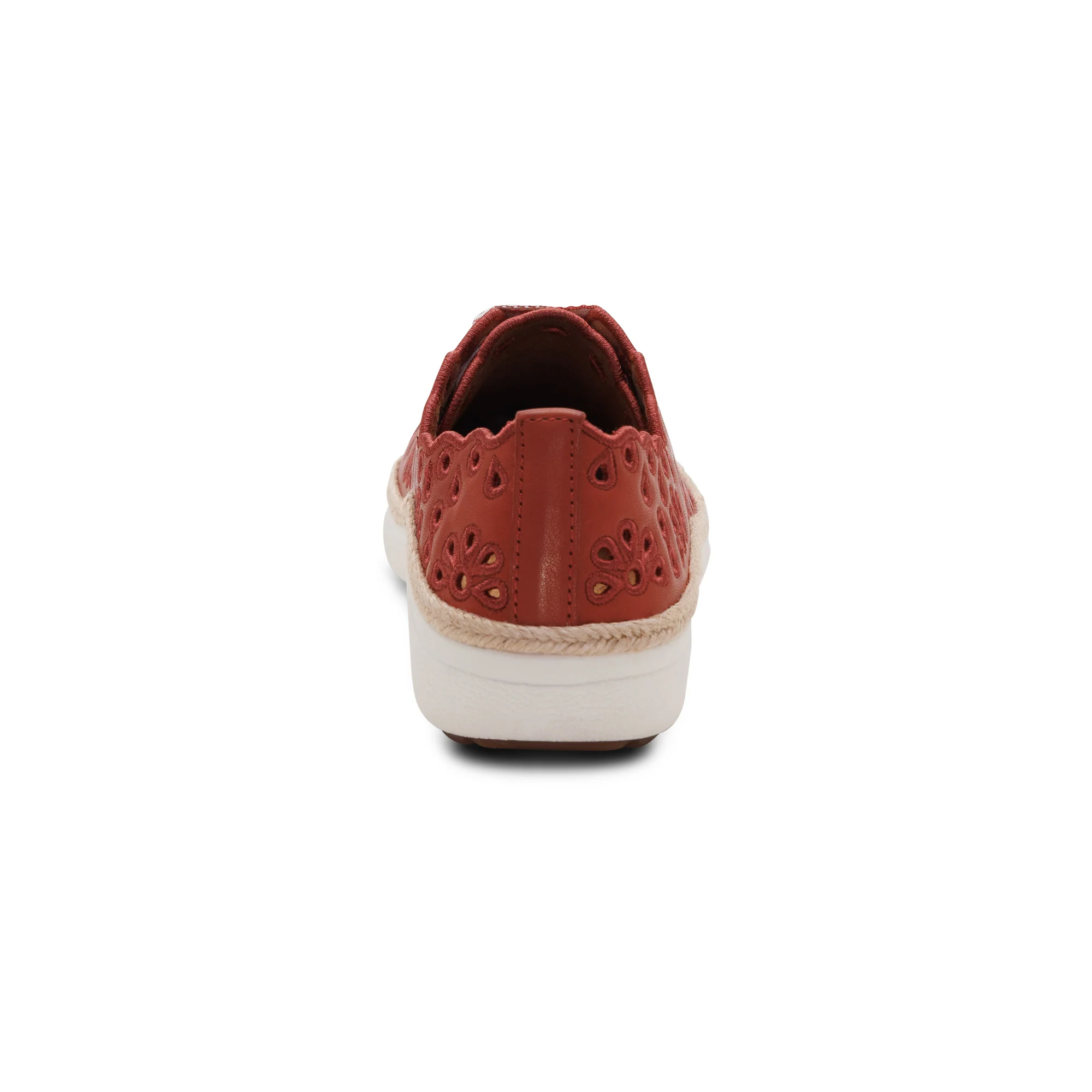 Charlotte Lace-Up Sneaker - Terracotta - Image 3