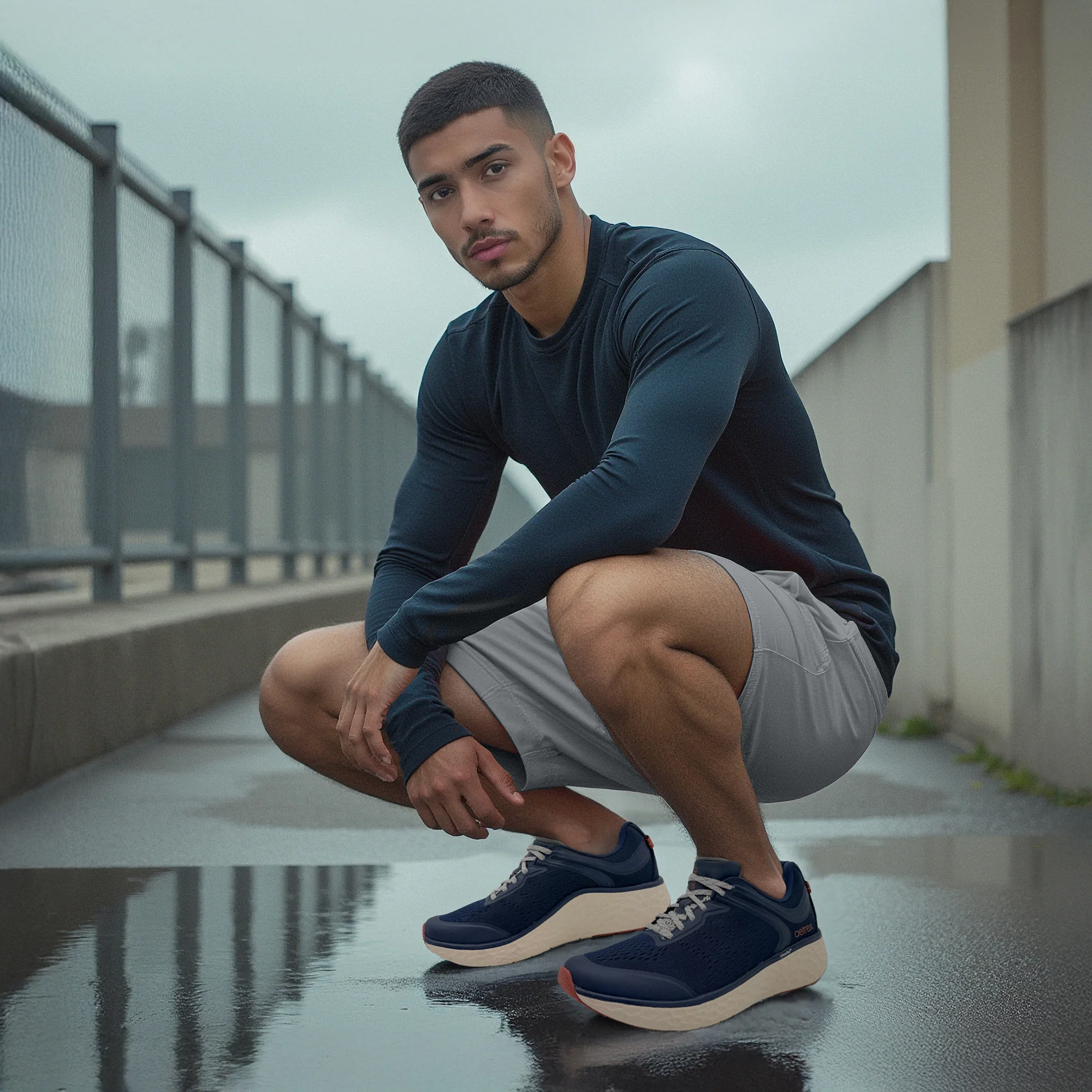 Chase Arch Support Sneaker - Navy - Image 7