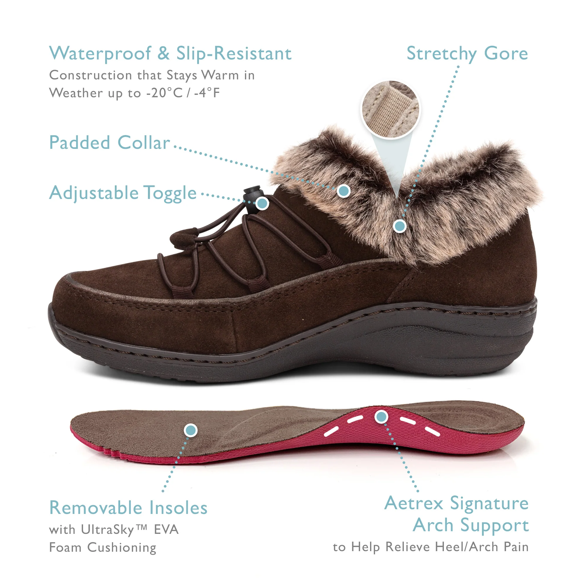 Chrissy Arch Support Slip-On - Espresso - Image 7