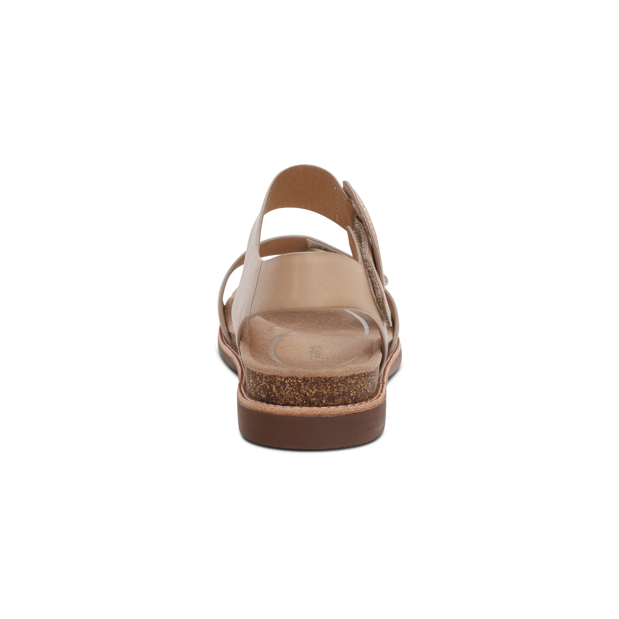 Claire Quarter Strap Sandal - Champagne - Image 3
