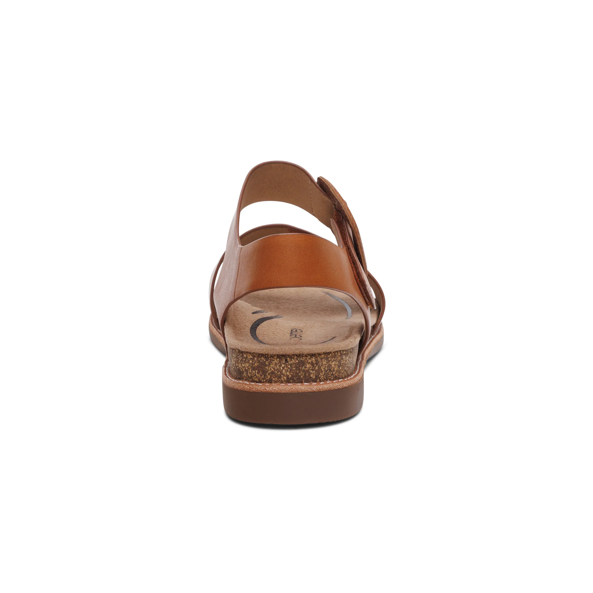 Claire Quarter Strap Sandal - Cognac - Image 3
