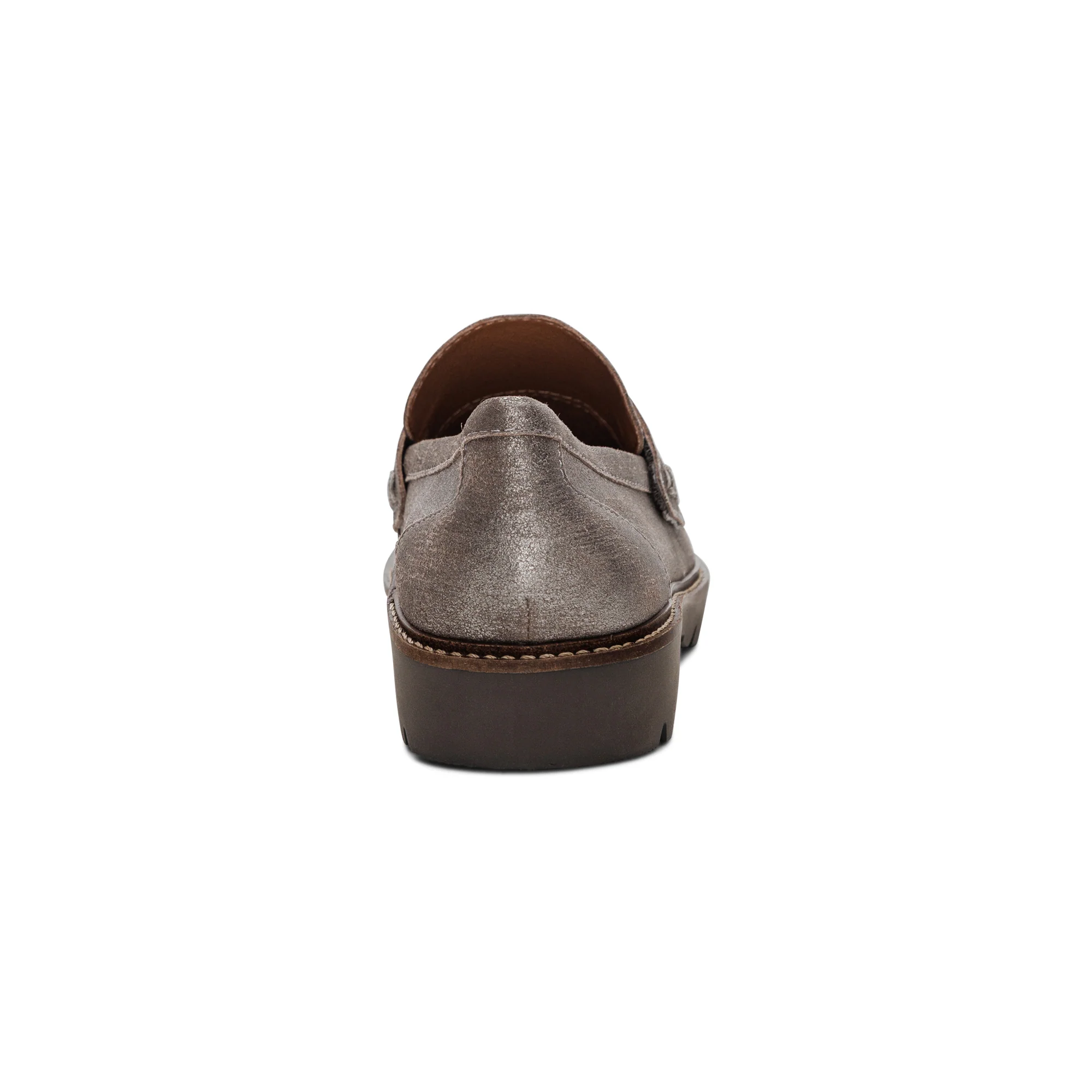 Collette Arch Support Loafer - Brushed Silver - Image 3