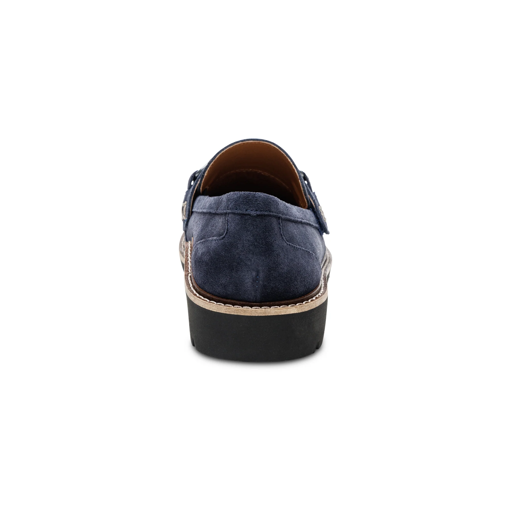 Collette Arch Support Loafer - Navy Suede - Image 3