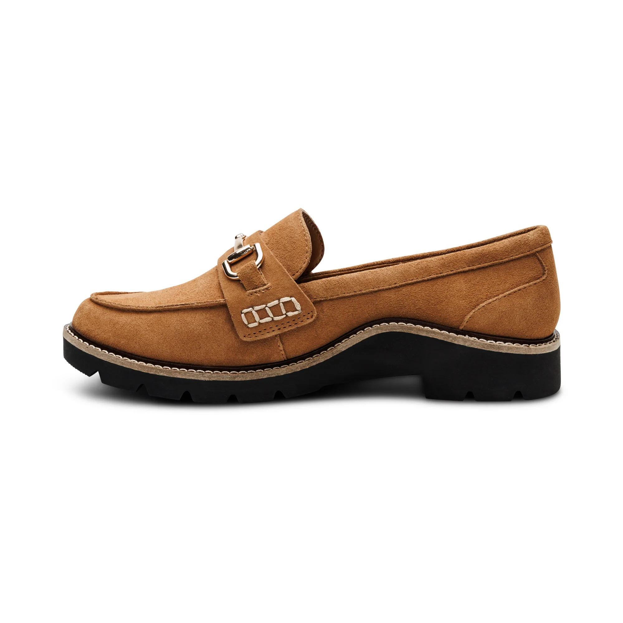 Collette Arch Support Loafer - Tan Suede - Image 4