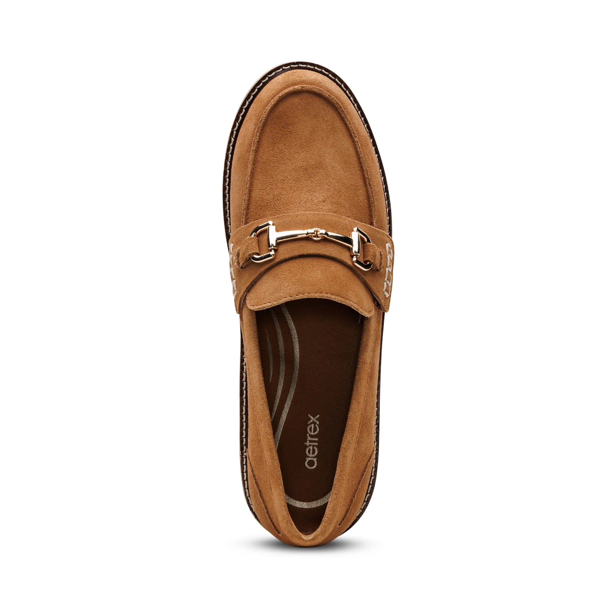 Collette Arch Support Loafer - Tan Suede - Image 5