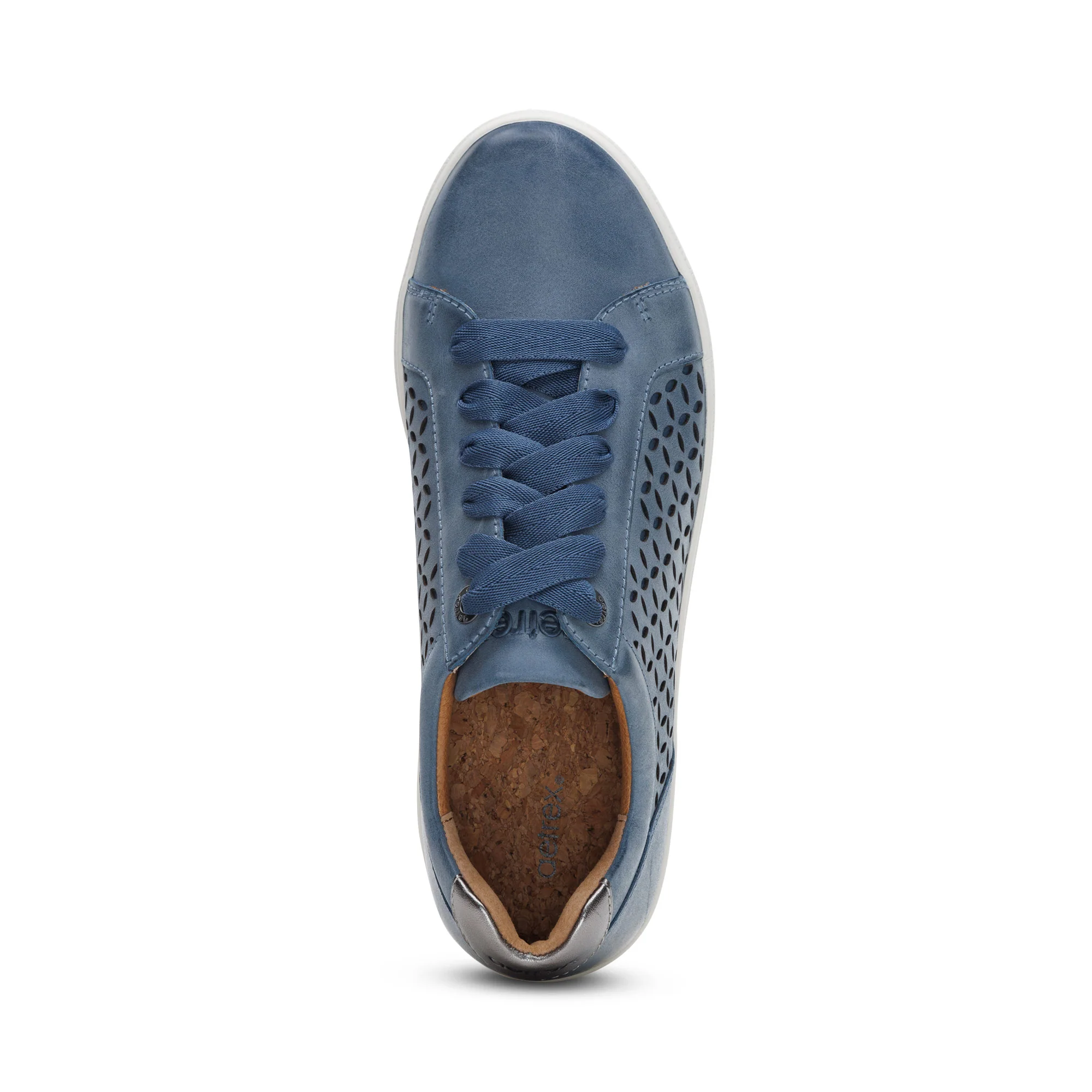 Courtney Lace-up Sneaker - Blue Cutout - Image 5