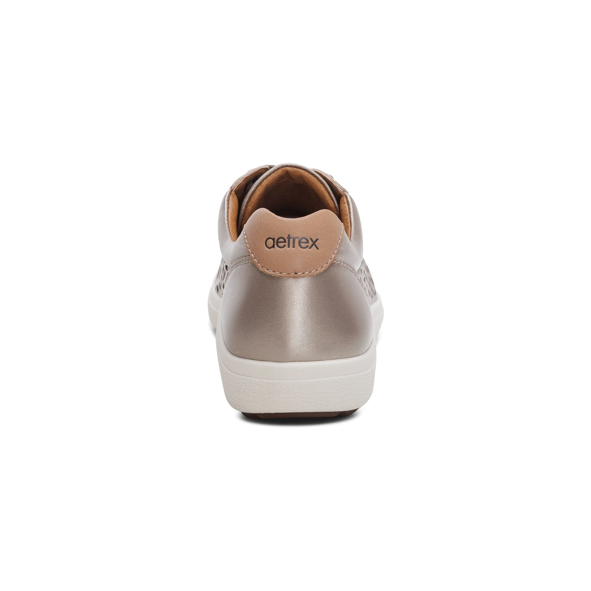 Courtney Lace-up Sneaker - White Gold Cutout - Image 3