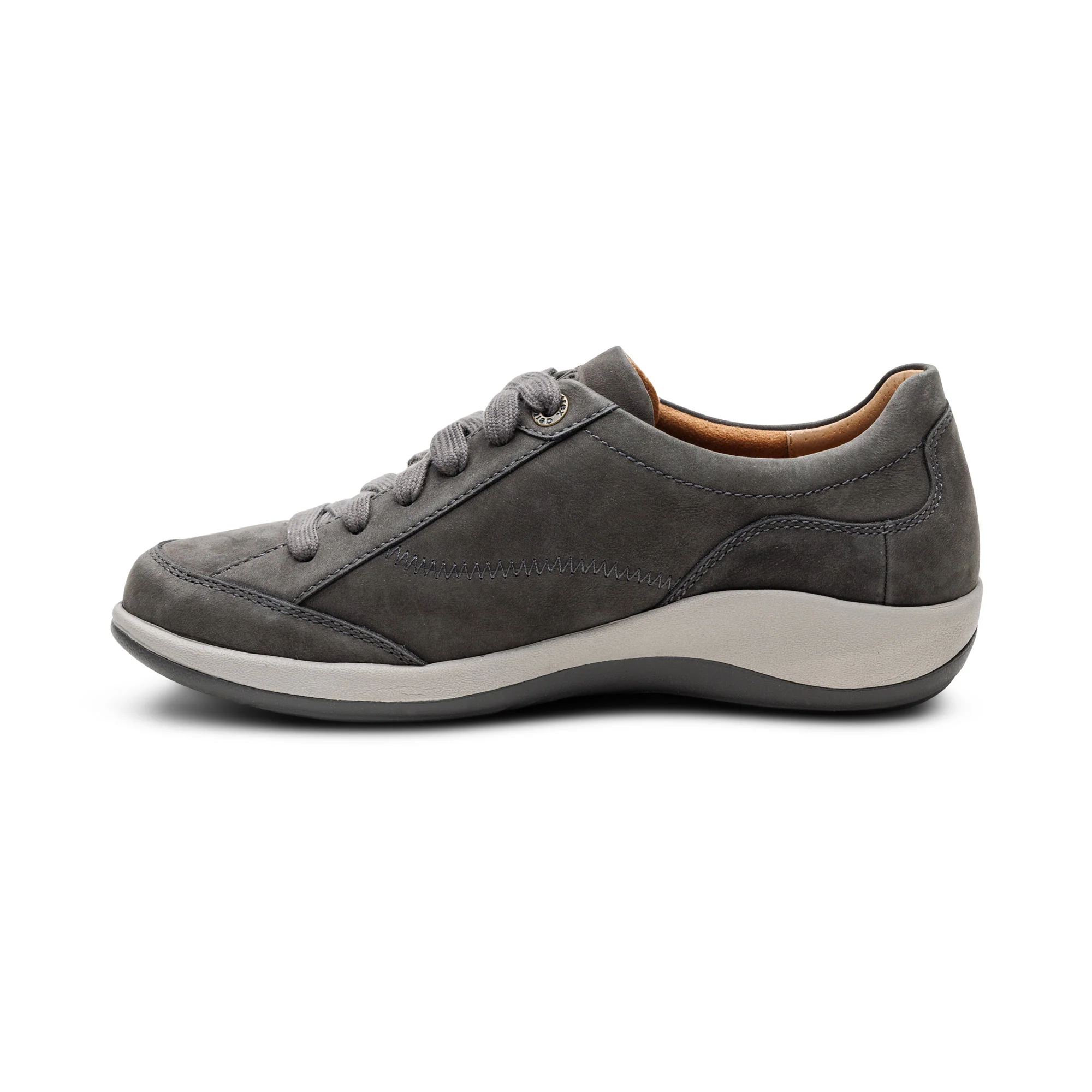 Dahlia Lace-Up Oxford - Charcoal - Image 4