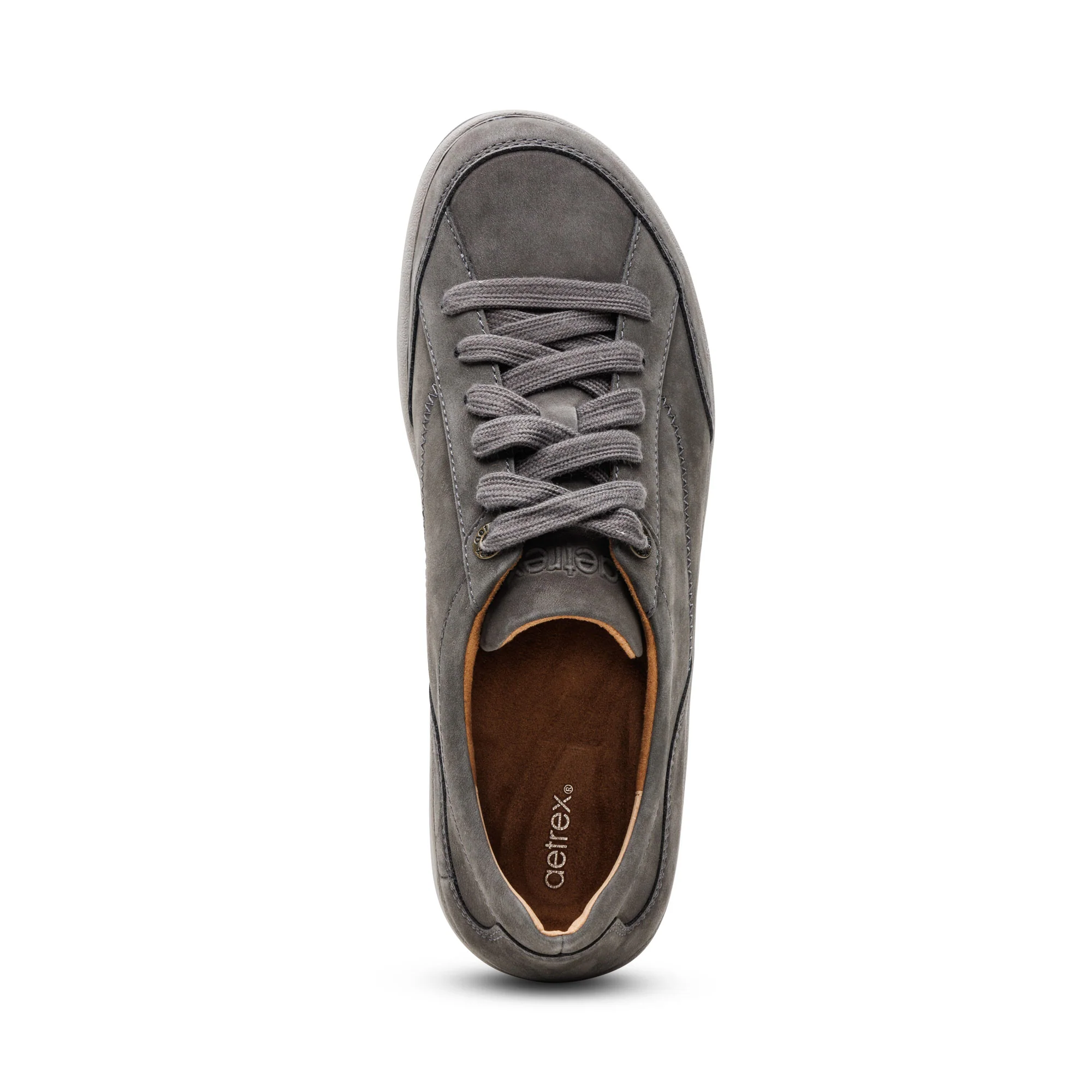 Dahlia Lace-Up Oxford - Charcoal - Image 5