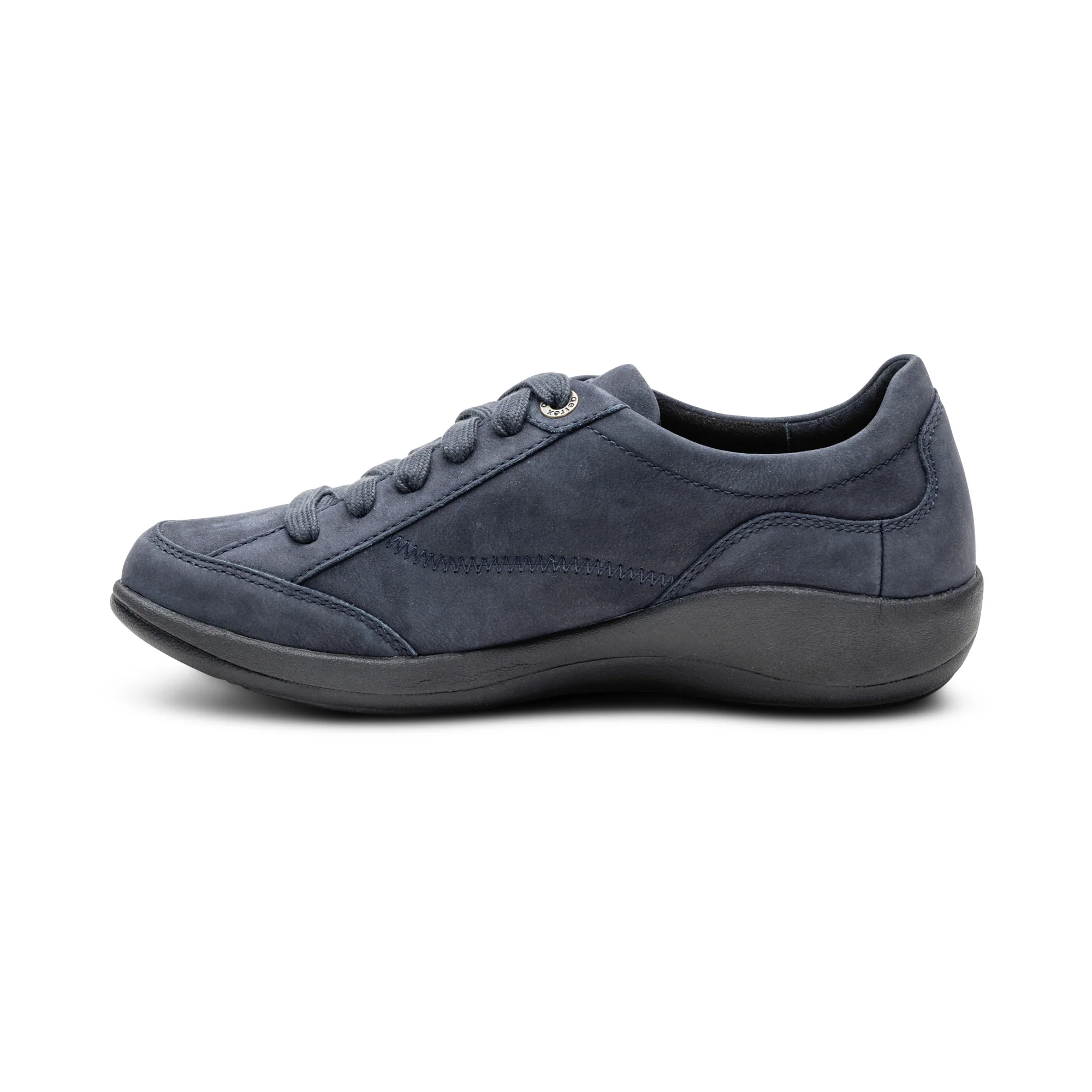 Dahlia Lace-Up Oxford - Navy - Image 4