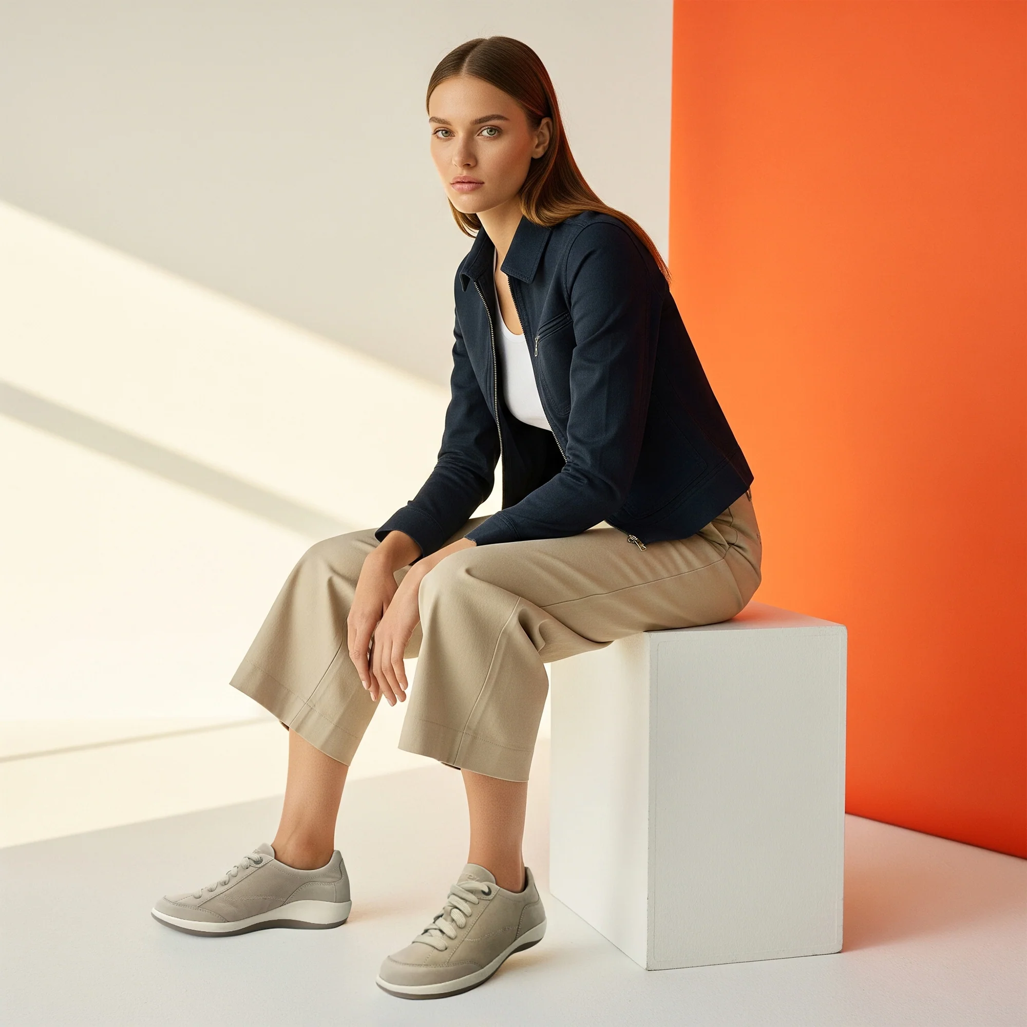 Dahlia Lace-Up Oxford - Tan - Image 7