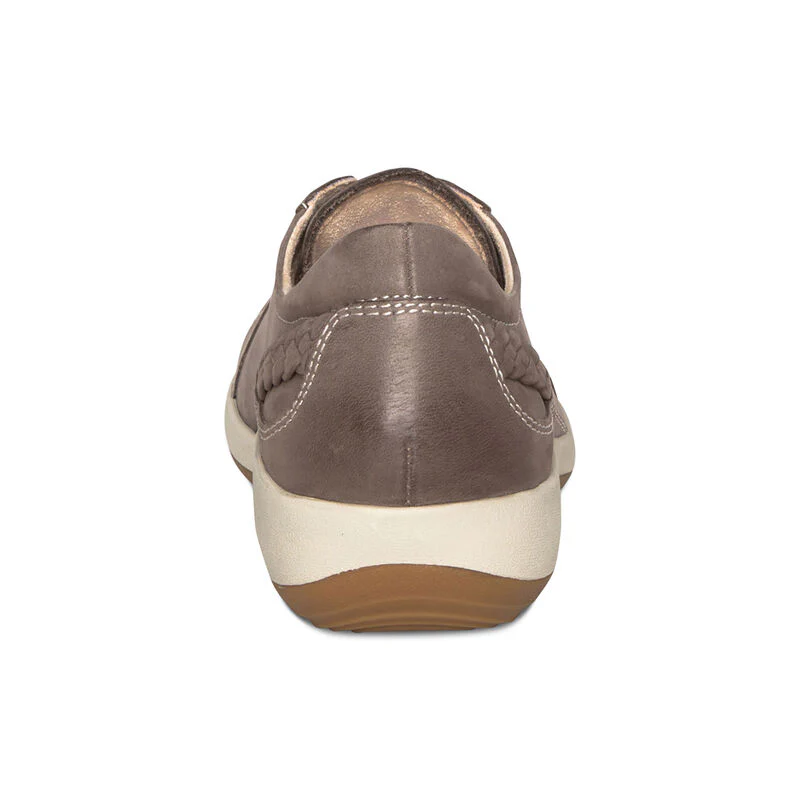 Dana Lace-Up Oxford - Warm Grey - Image 3