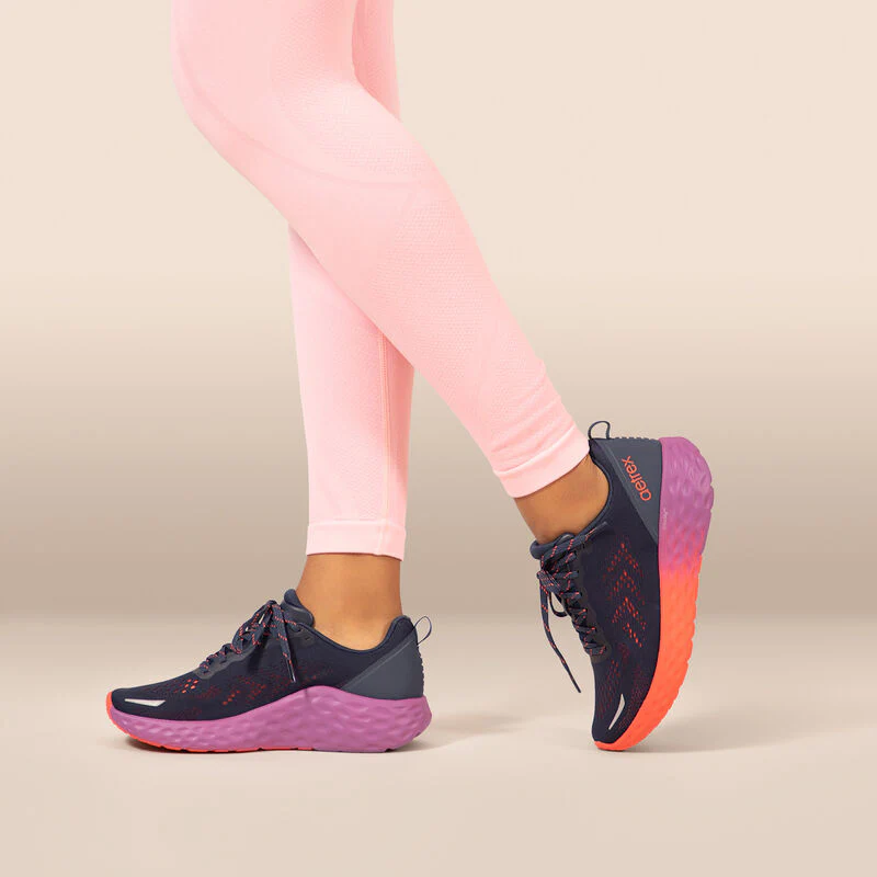 Danika Arch Support Sneaker - Navy Coral - Image 9